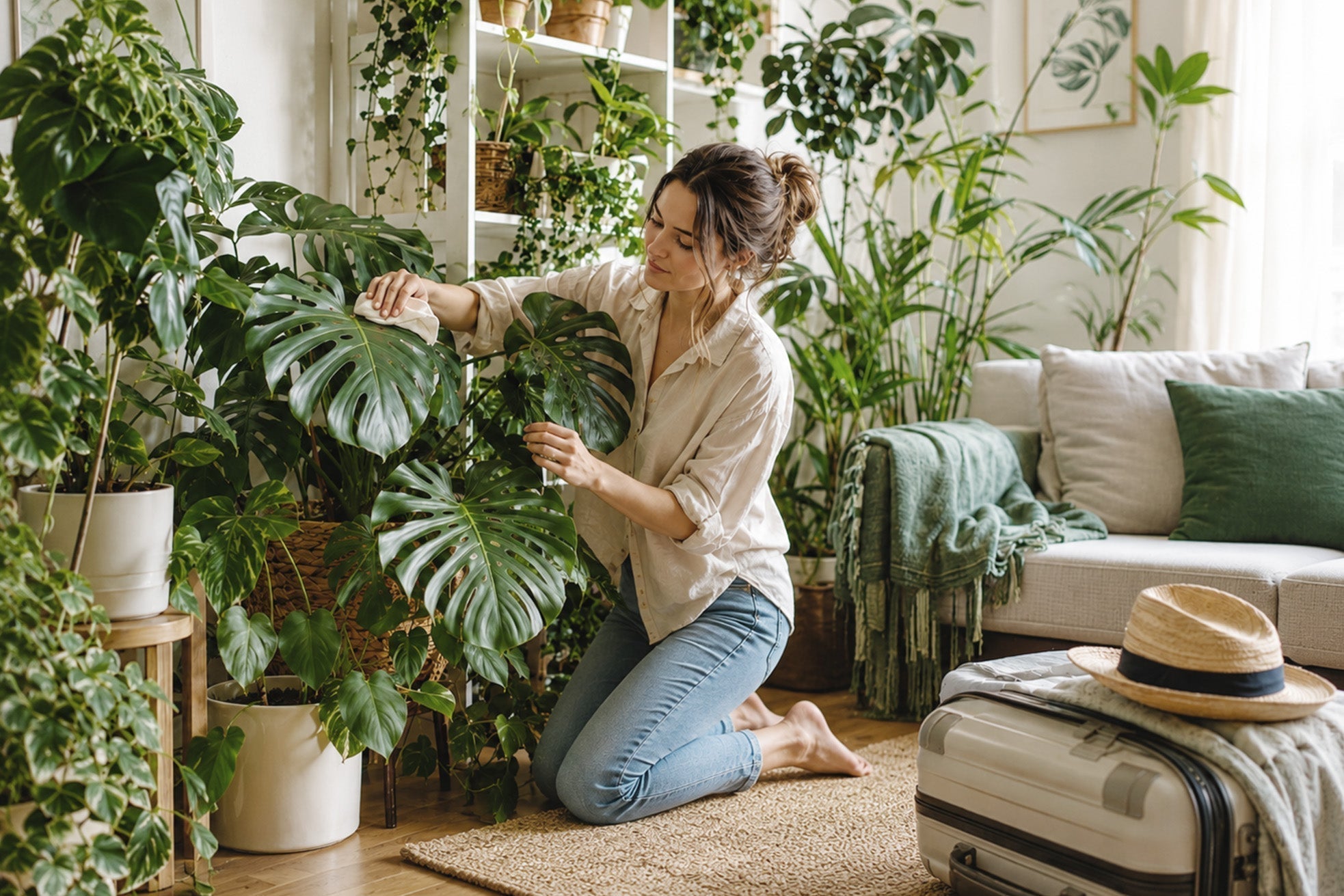 A Guide to Caring for Your Plants During Vacations Ranging from 3 Days to 2 Weeks