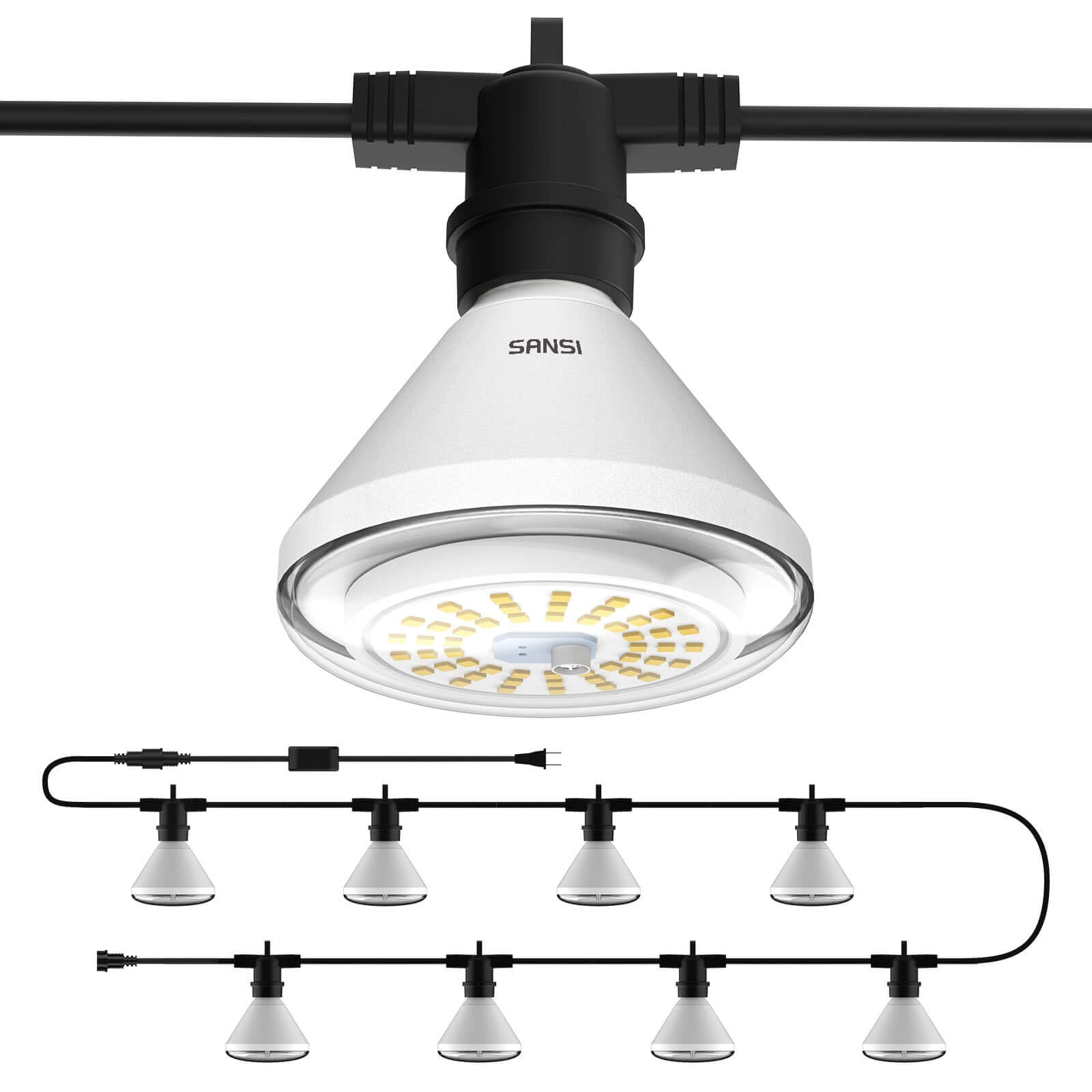 grow light bulbs for track lighting String Led Grow Light for Greenhouse (US/CA ONLY)