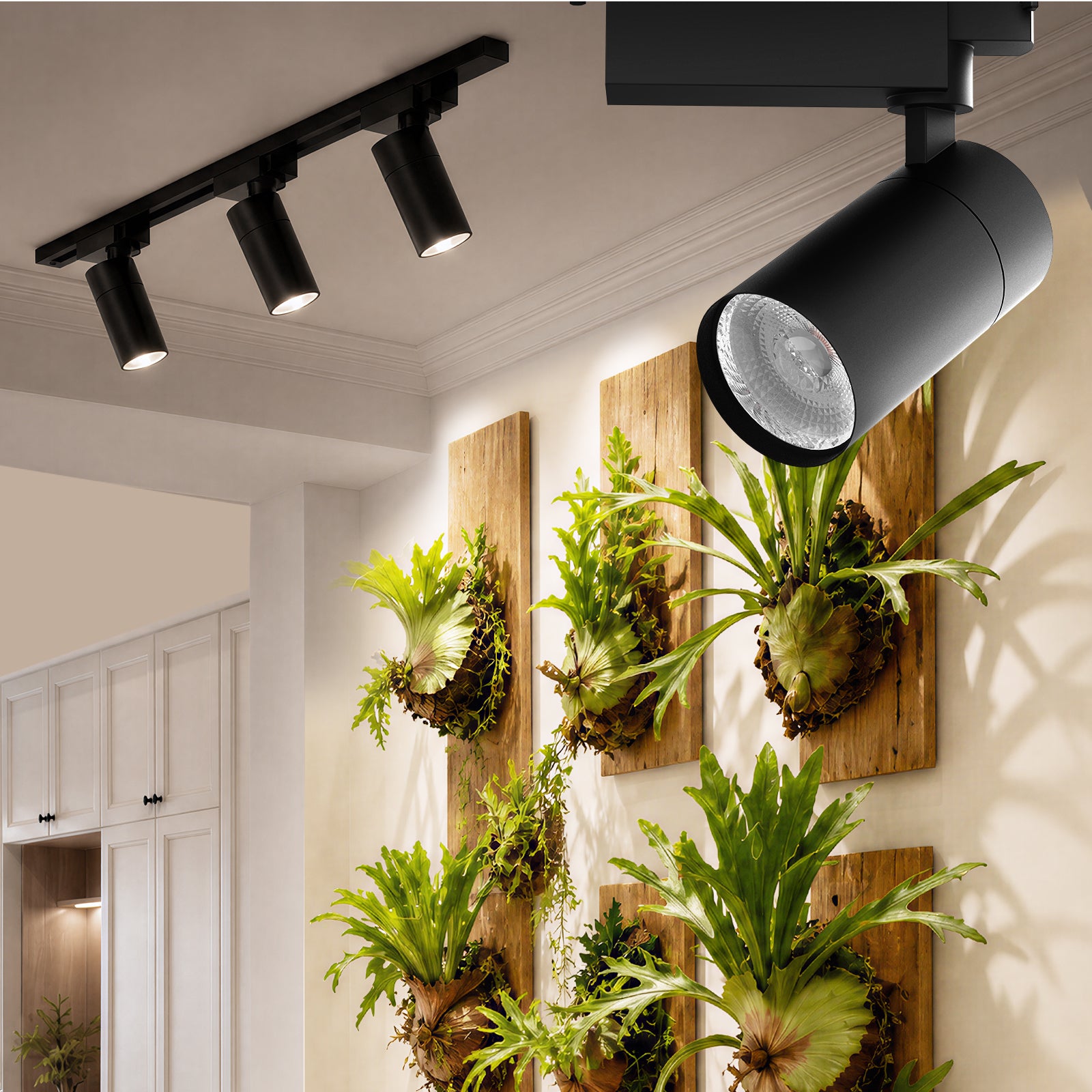 SANSI 3x30W LED Track Grow Light with Remote Control(US ONLY)