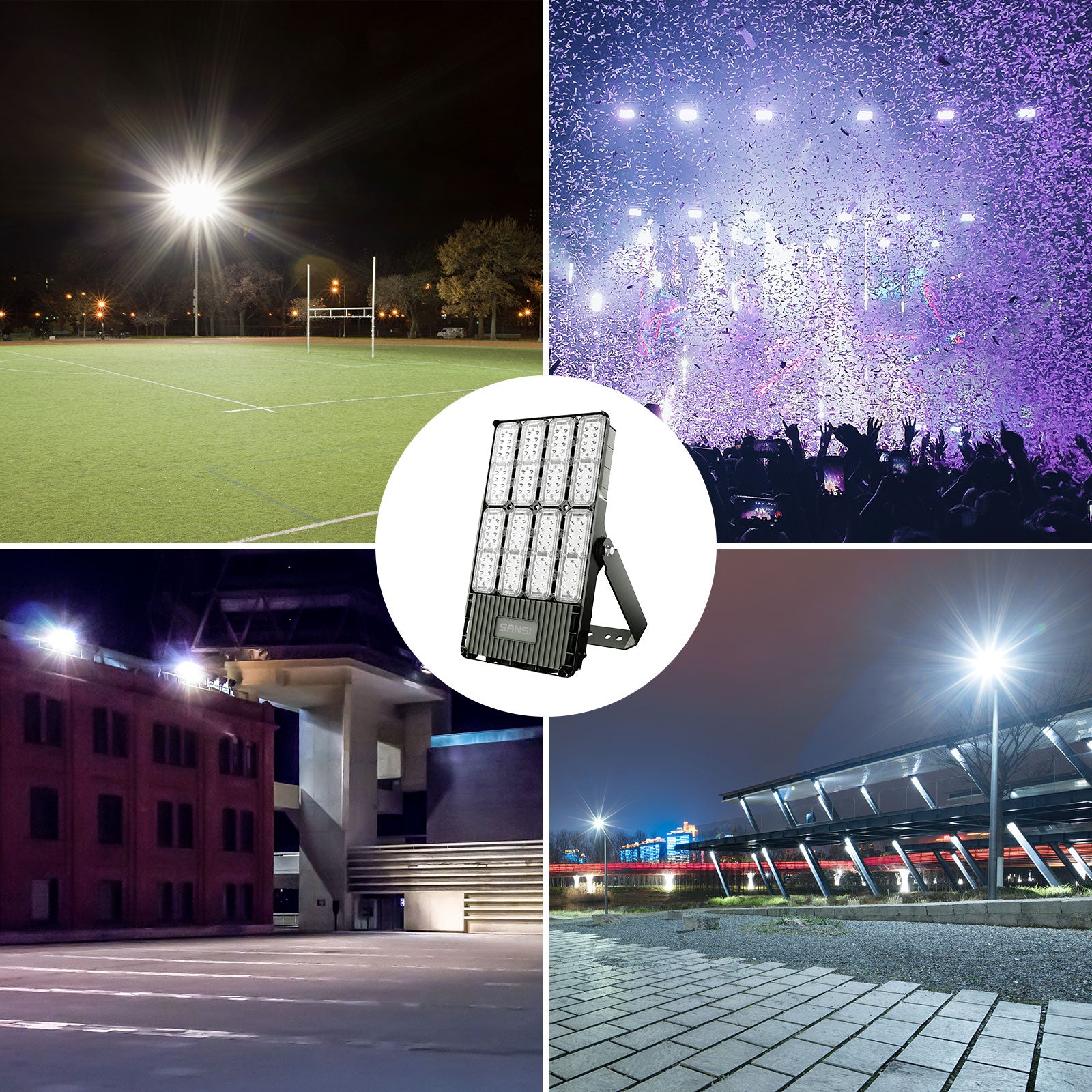 SANSI 600W-1000W LED Stadium Floodlight