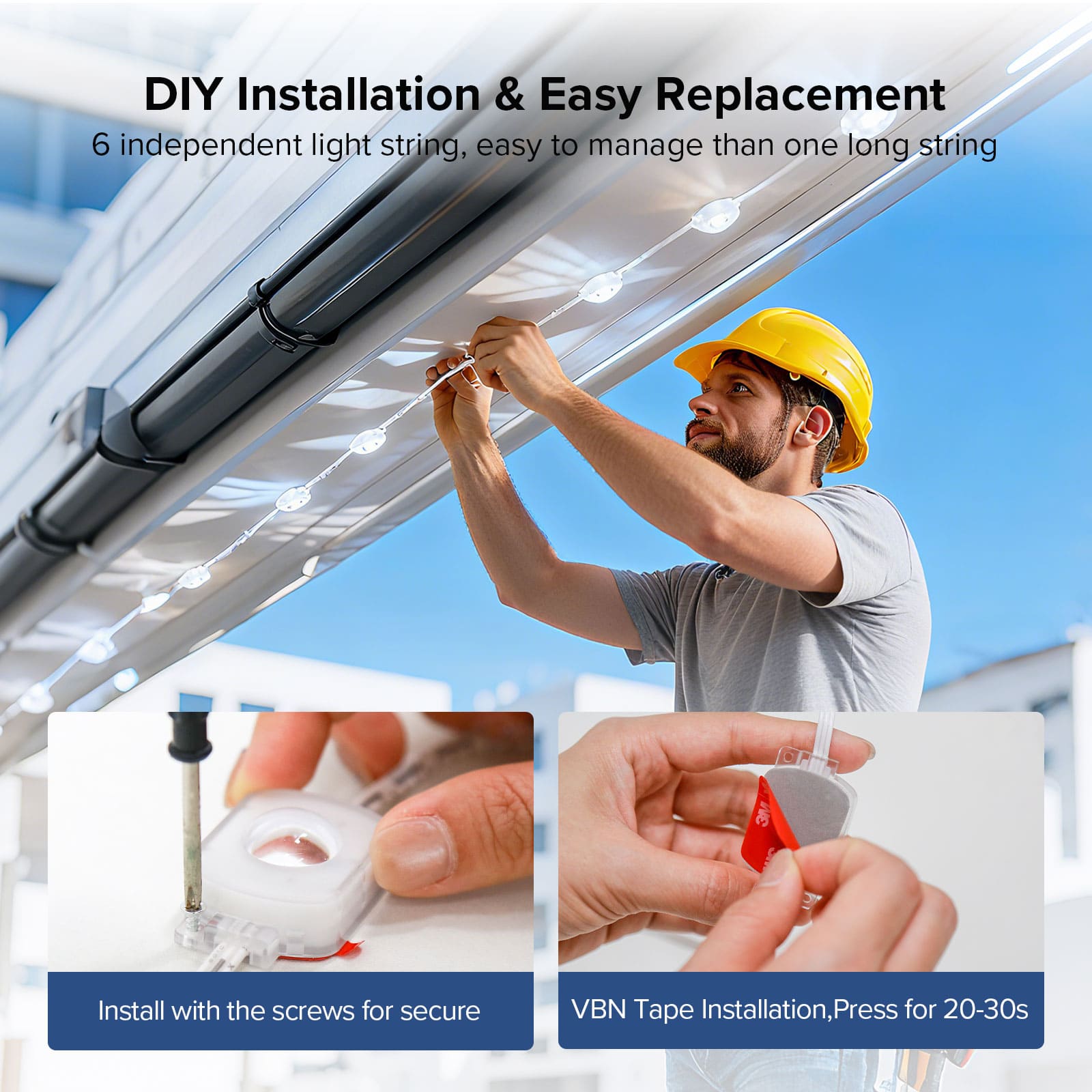 SANSI Smart Permanent Outdoor RGB Lights🍬