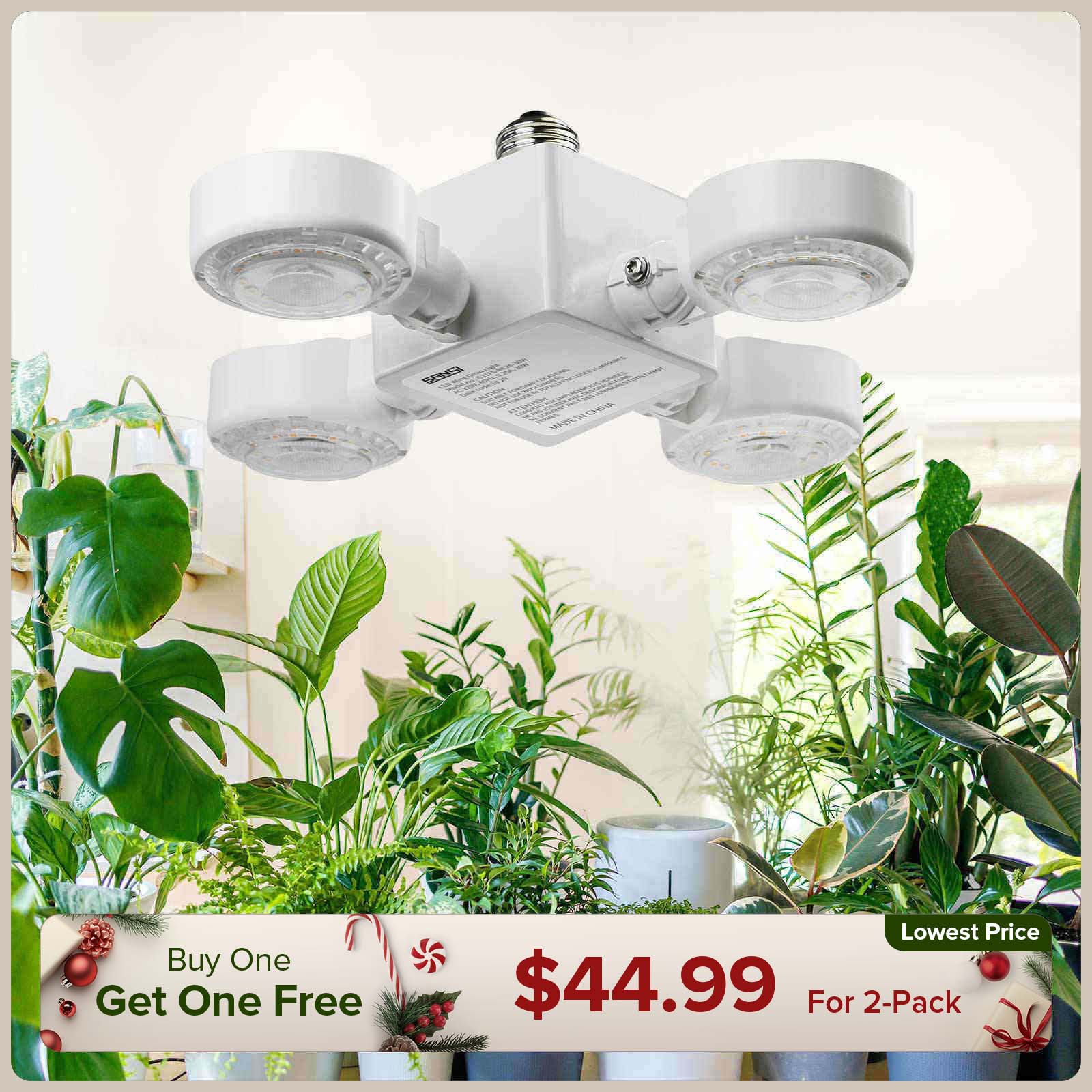 30W LED Grow Light (Folding Wings) (EU/UK ONLY)