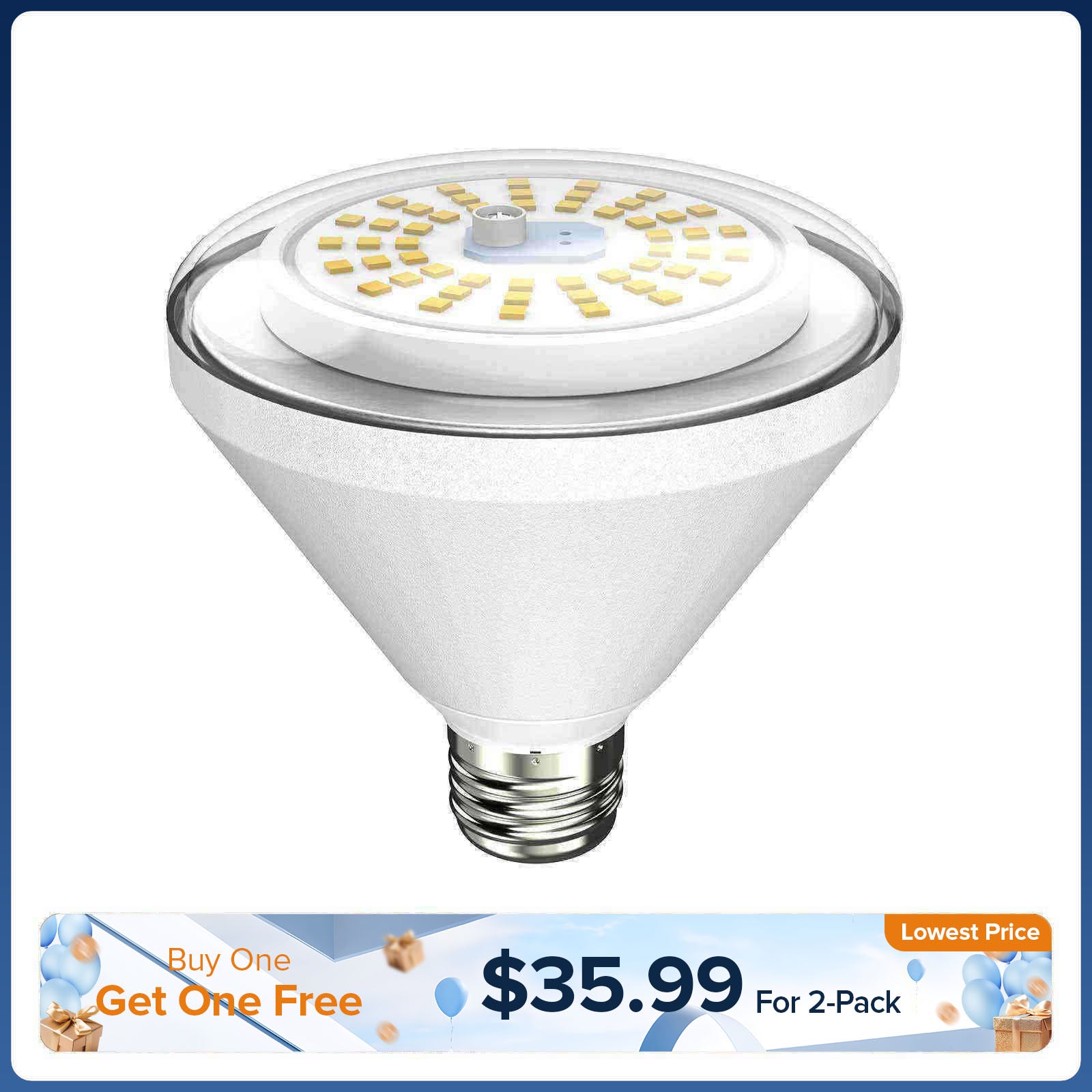 BR30 24W Wasserdichte LED-Pflanzenlampe