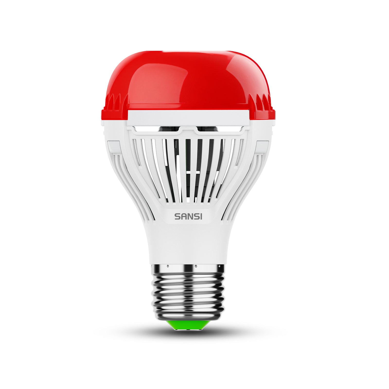 SANSI A19 10W red light bulb for sleep therapy with 670nm wavelength for improved sleep quality.