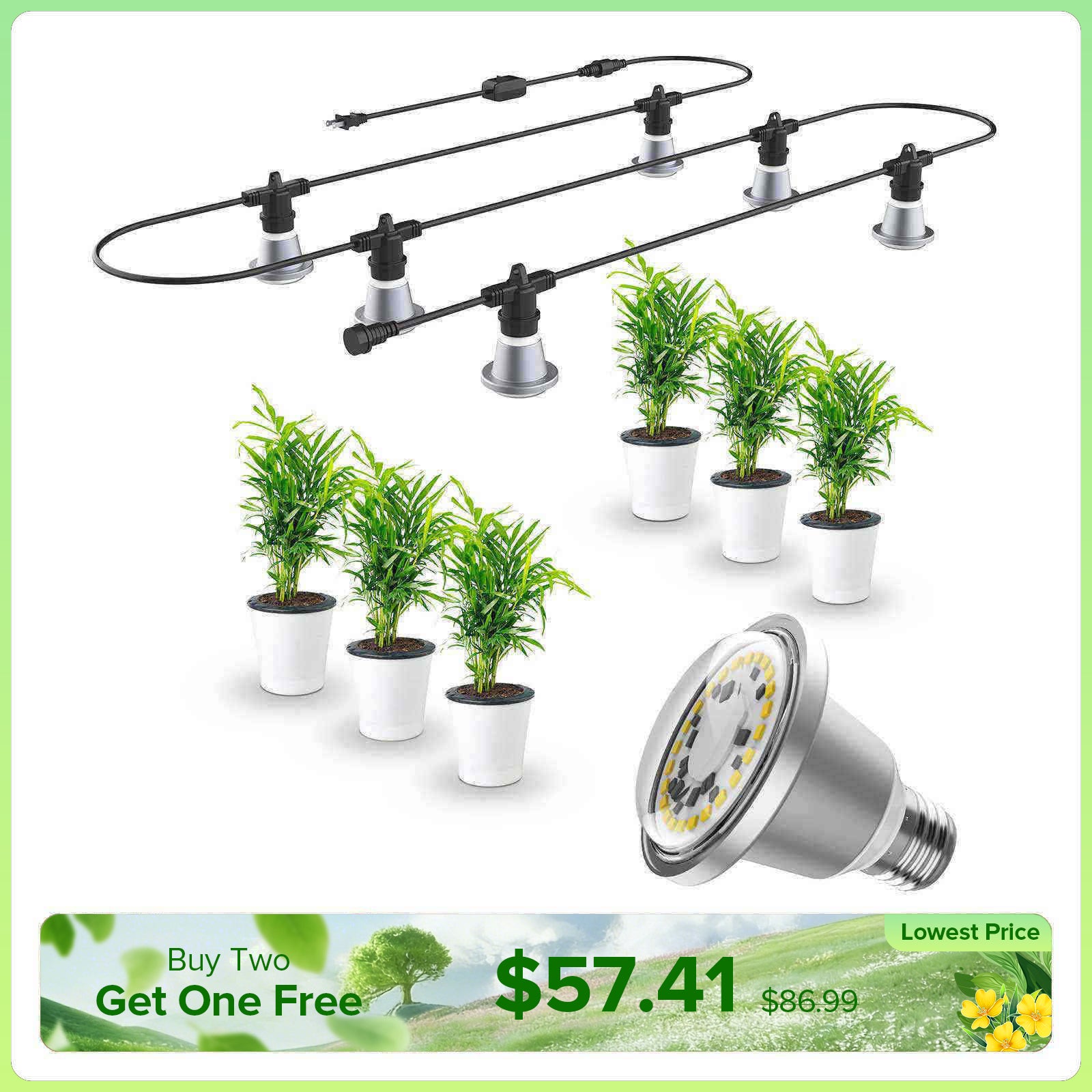 Hanging Grow Light String(US/CA ONLY)