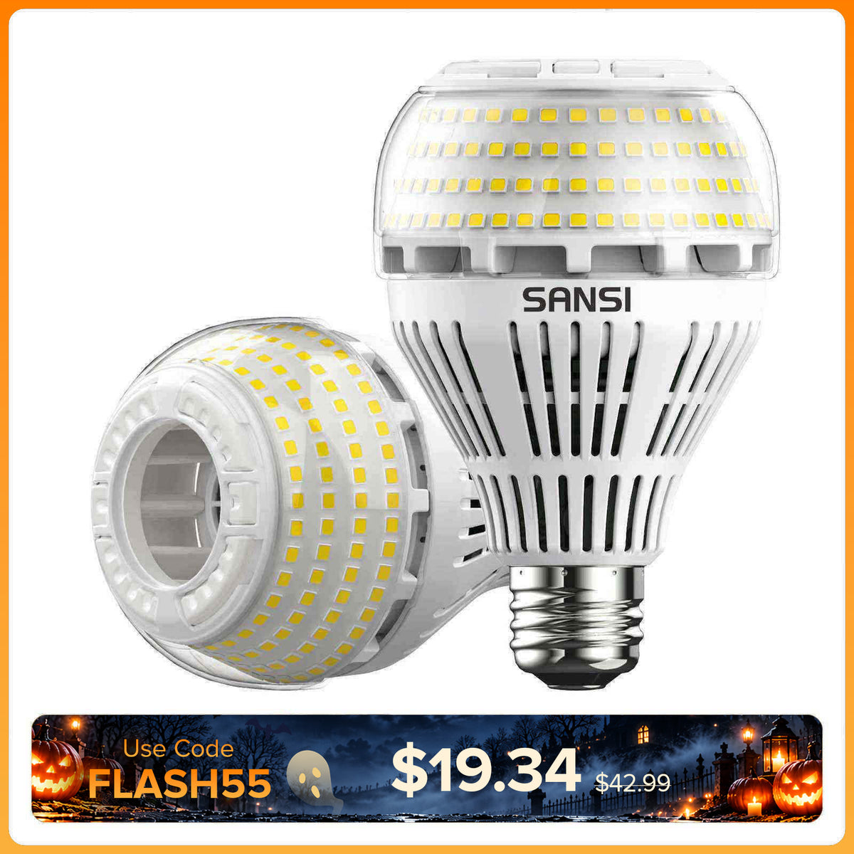 A21 22W LED 3000K/5000K Glühbirne