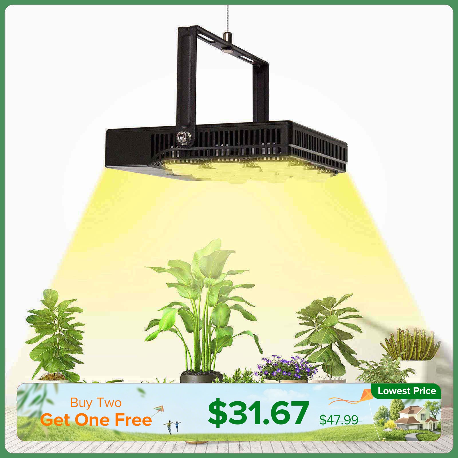 Lampada LED da coltivazione da 45 W (SOLO UE/Regno Unito)