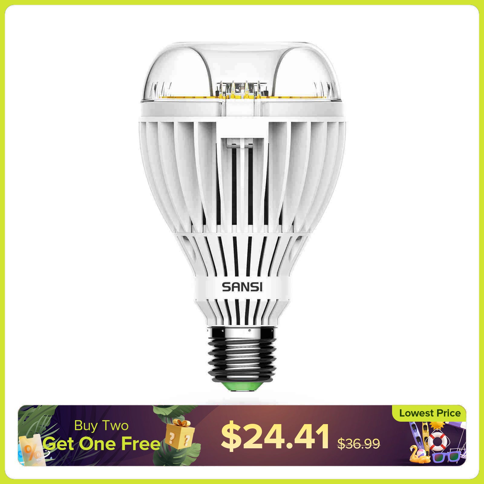 Lampadina LED A21 36W 3000K/5000K (SOLO USA/CA)