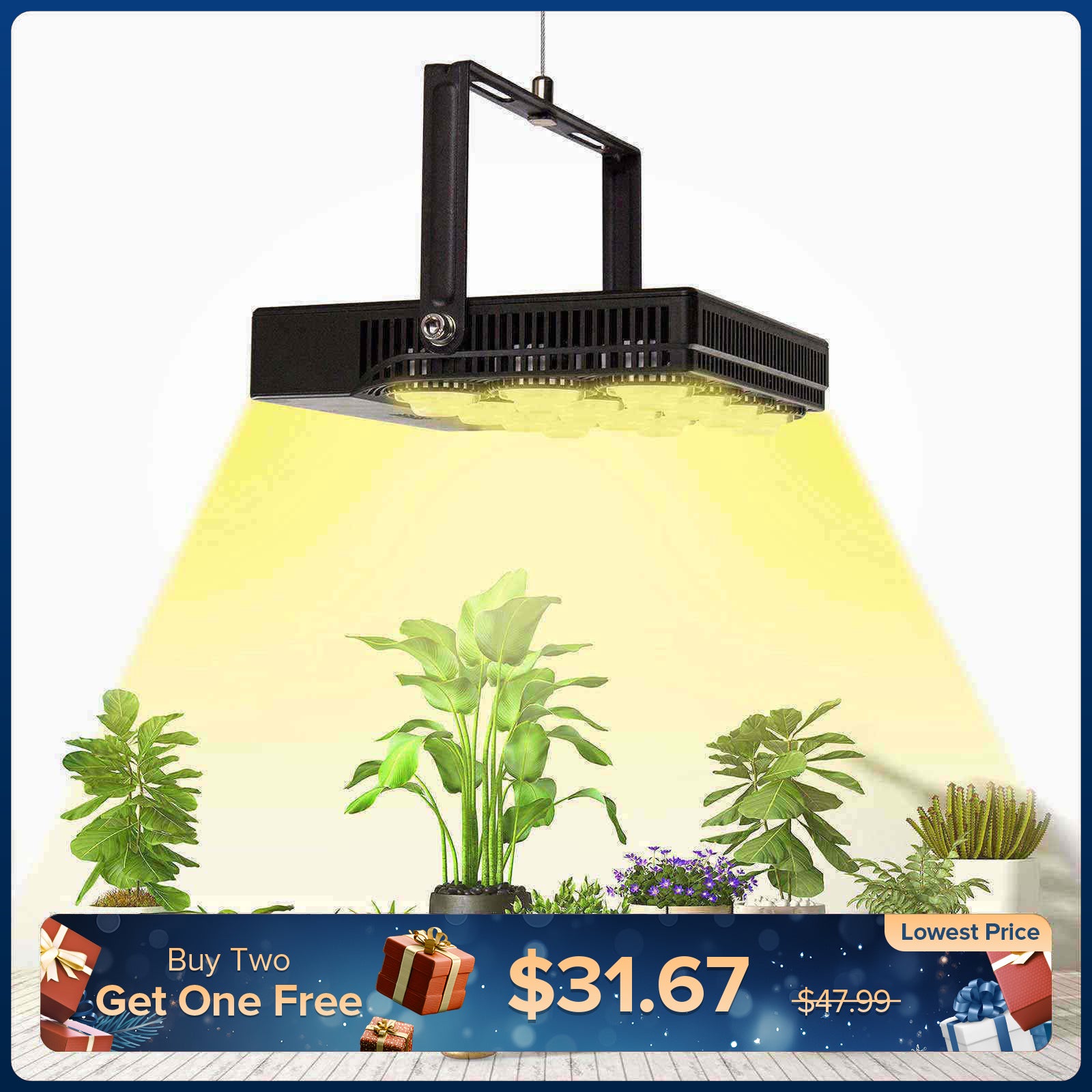 45 W LED-Wachstumslicht (NUR EU/UK)