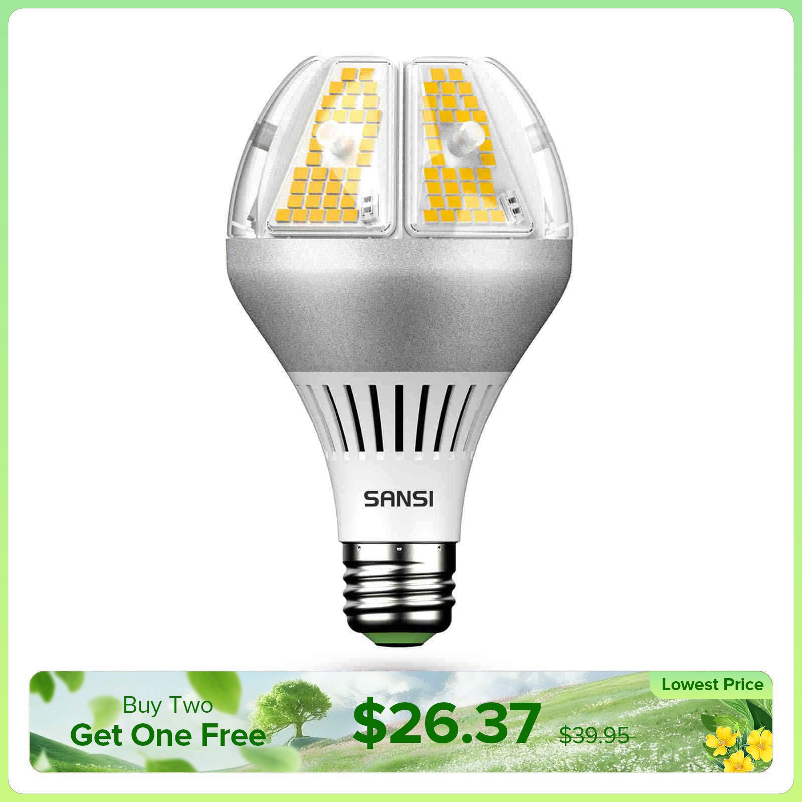 A21 35W LED Light Bulb 5000K (US ONLY)
