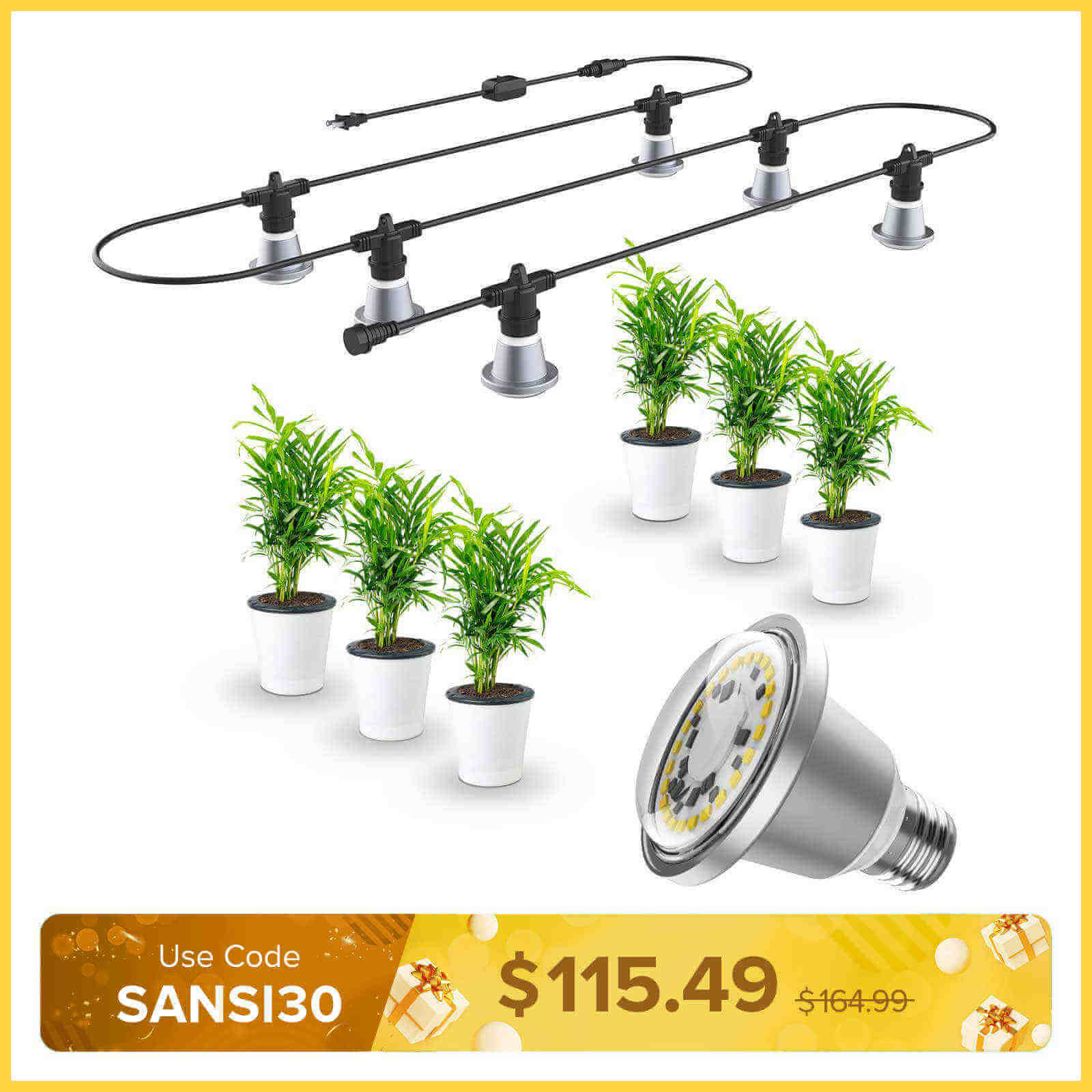 Hanging Grow Light String(US ONLY)