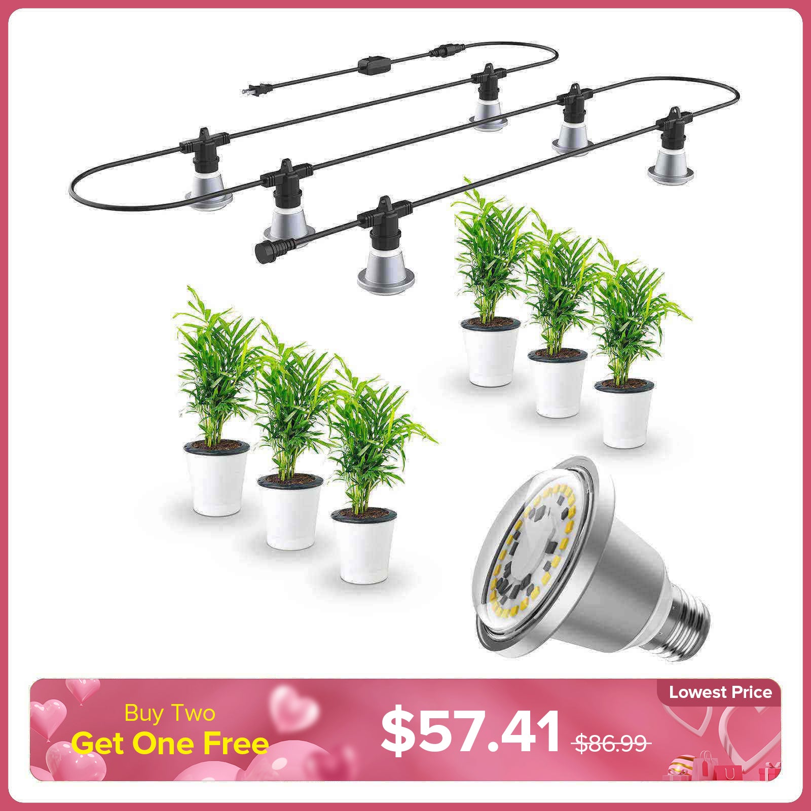 Hanging Grow Light String(US/CA ONLY)