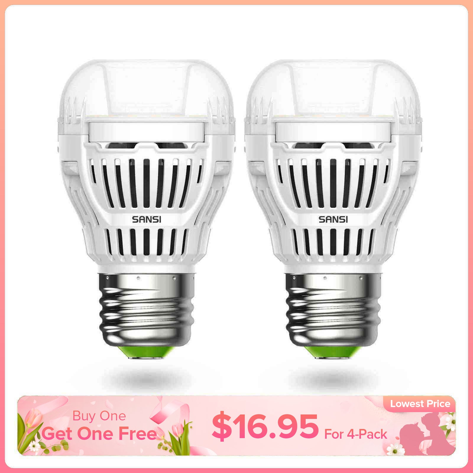 Lampadina LED A15 da 8 W, luce crepuscolare (solo USA/CA)