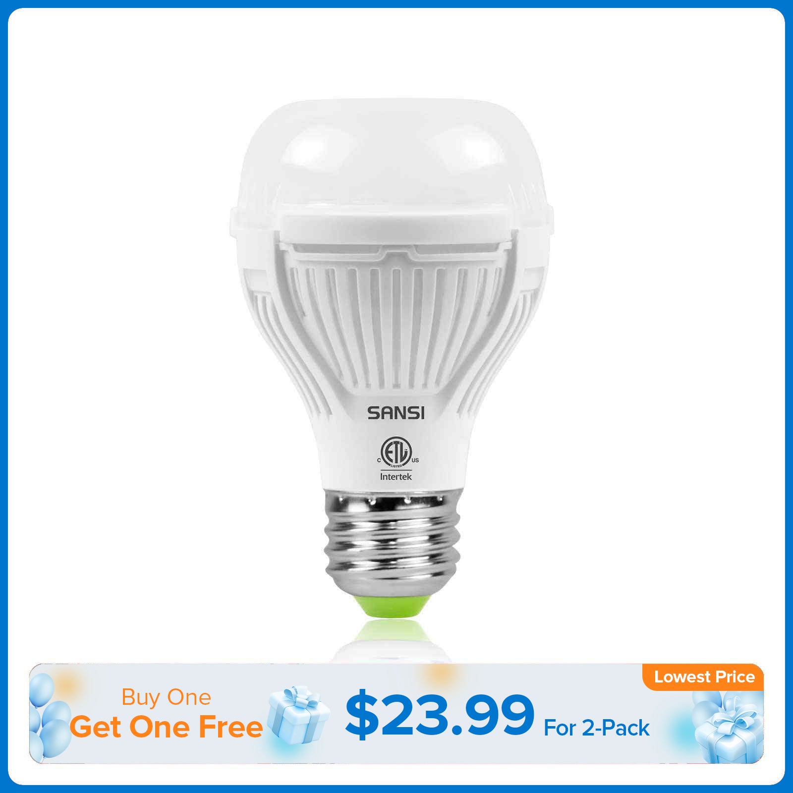 A19 10W LED Grow Light Bulb (EU/UK ONLY)