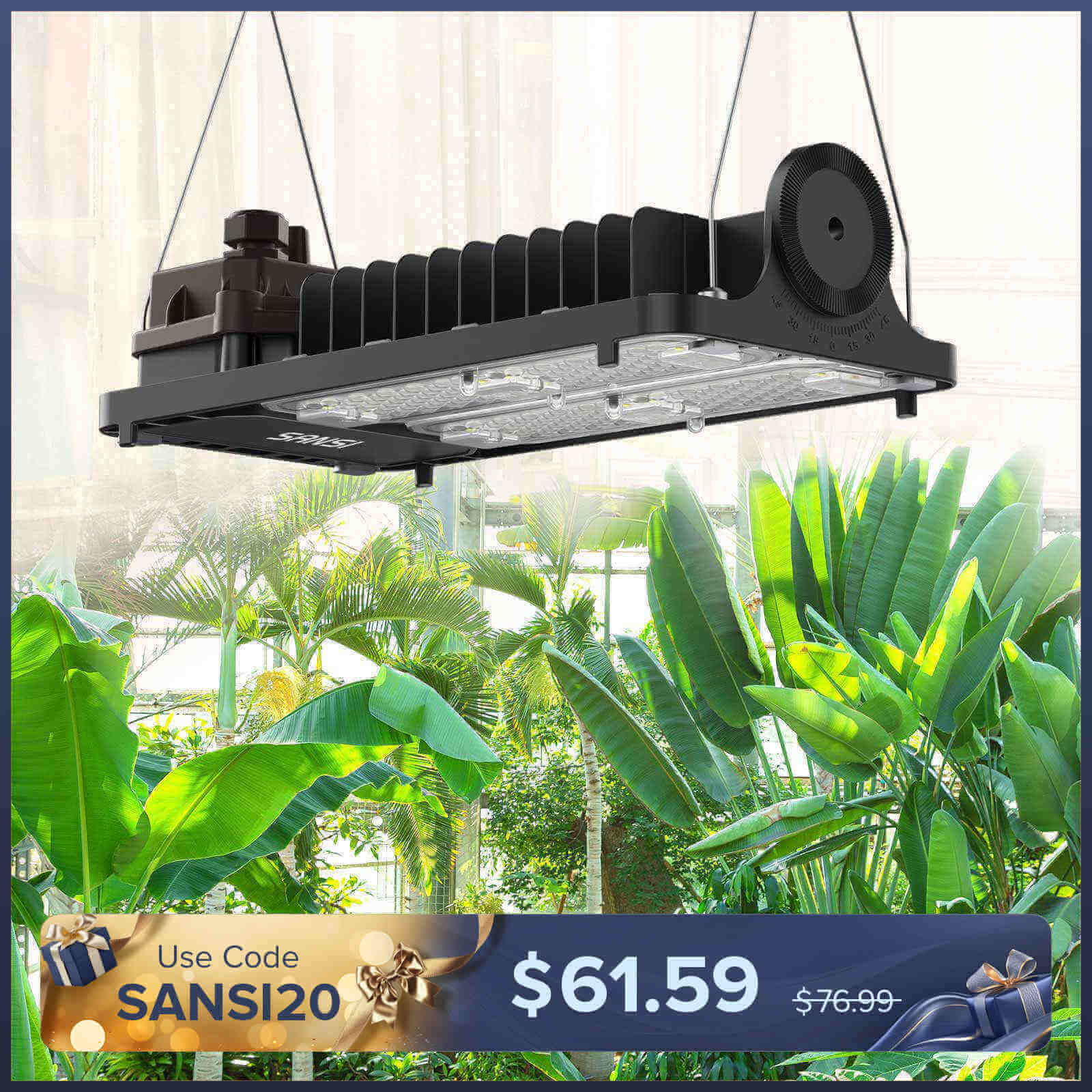 Dimmable 100W LED Grow Light