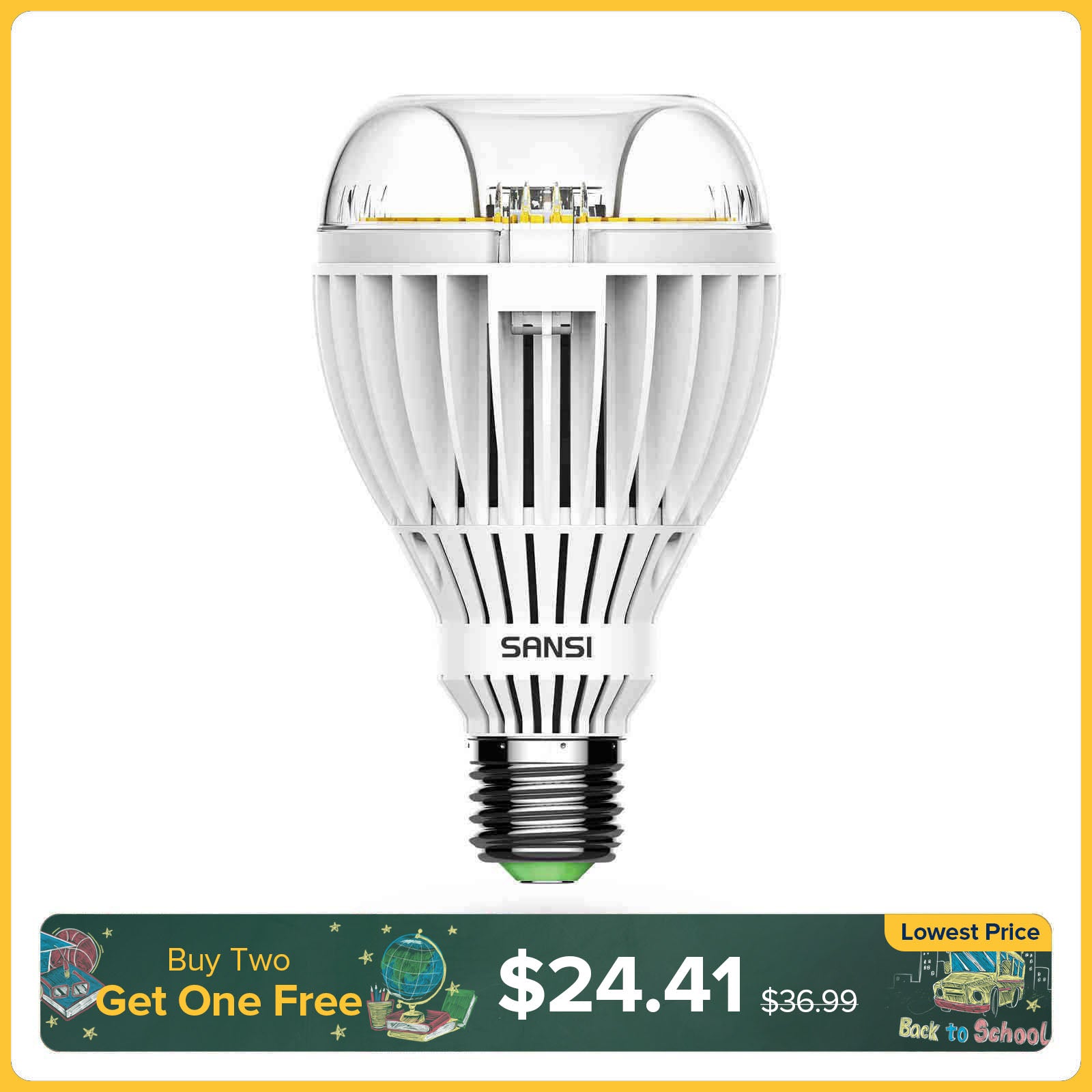 A21 36W LED 3000K/5000K Light Bulb (US/CA ONLY)