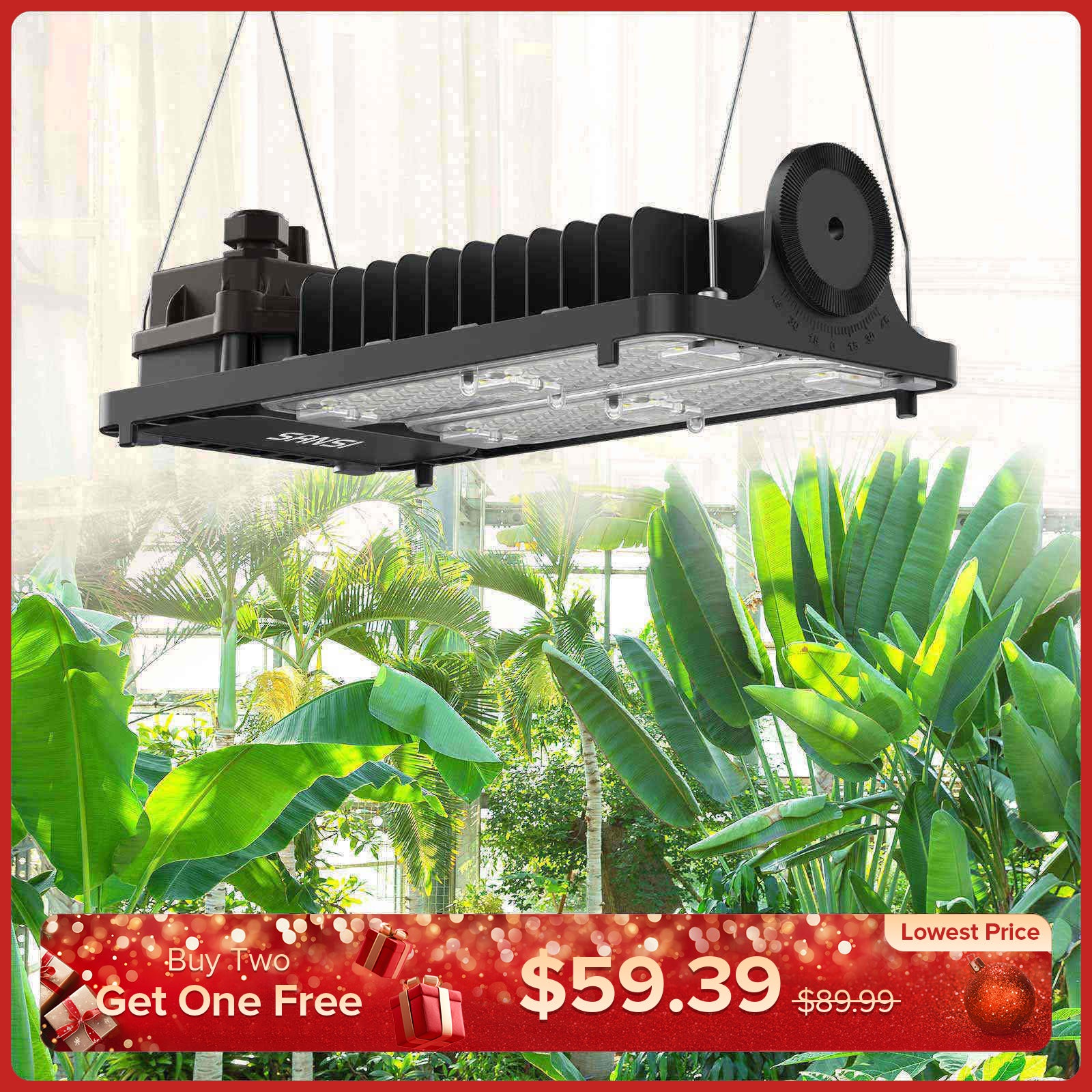 Dimmbares 100-W-LED-Wachstumslicht