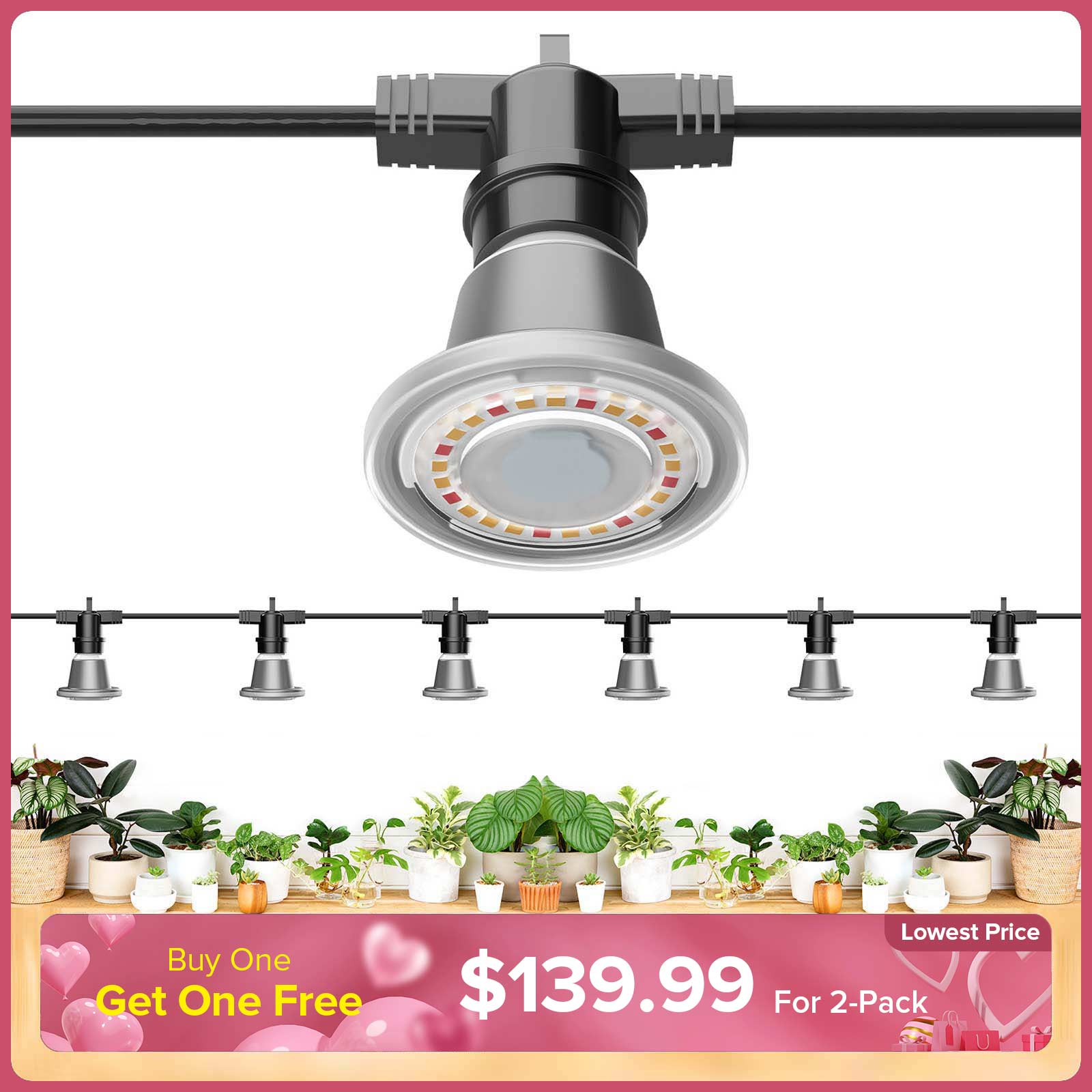 Hanging Grow Light String(EU ONLY)