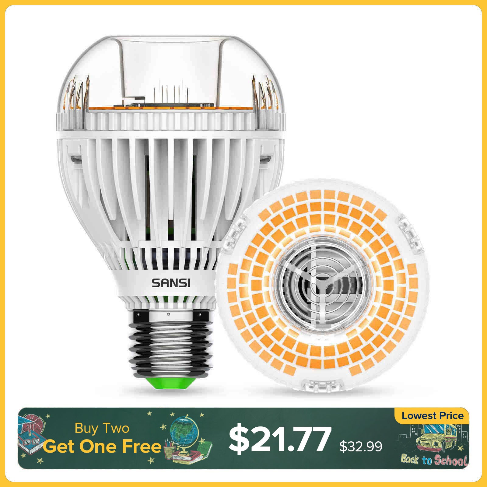 A19 30W LED 3000K/5000K Light Bulb (US/CA ONLY)