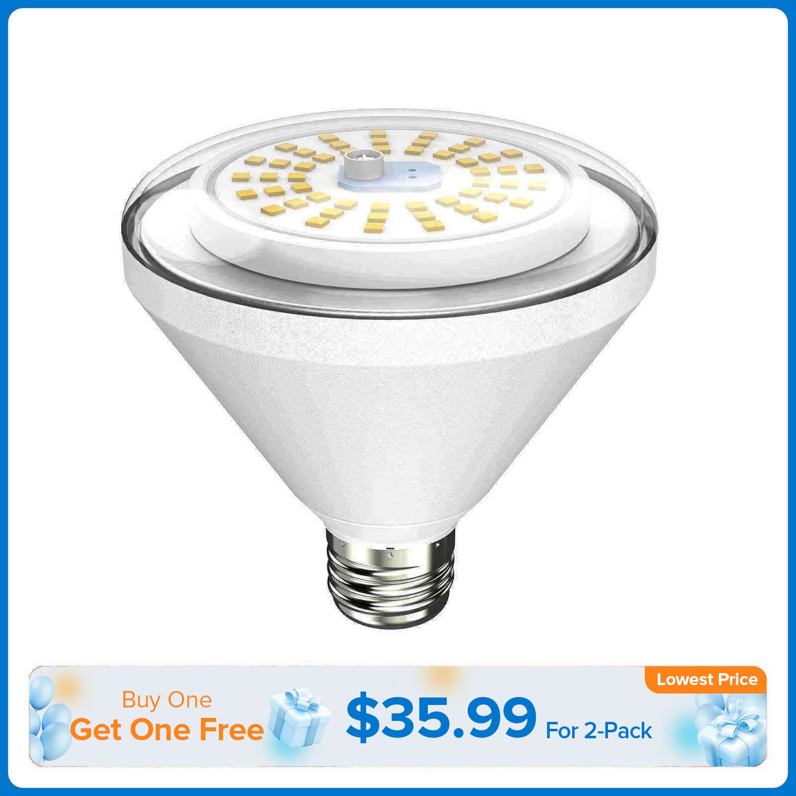 BR30 24W Wasserdichte LED-Pflanzenlampe