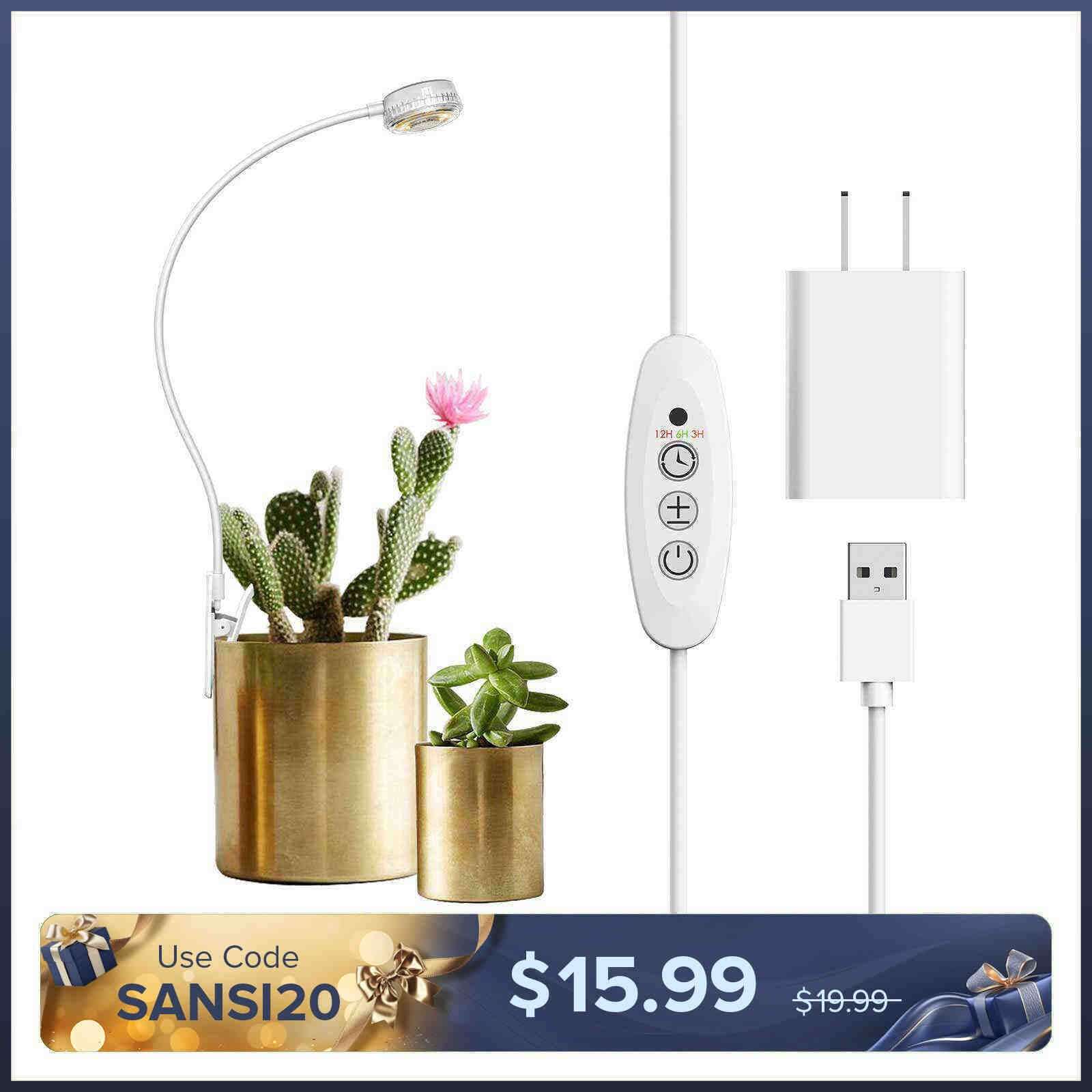 Pot Clip LED Grow Light