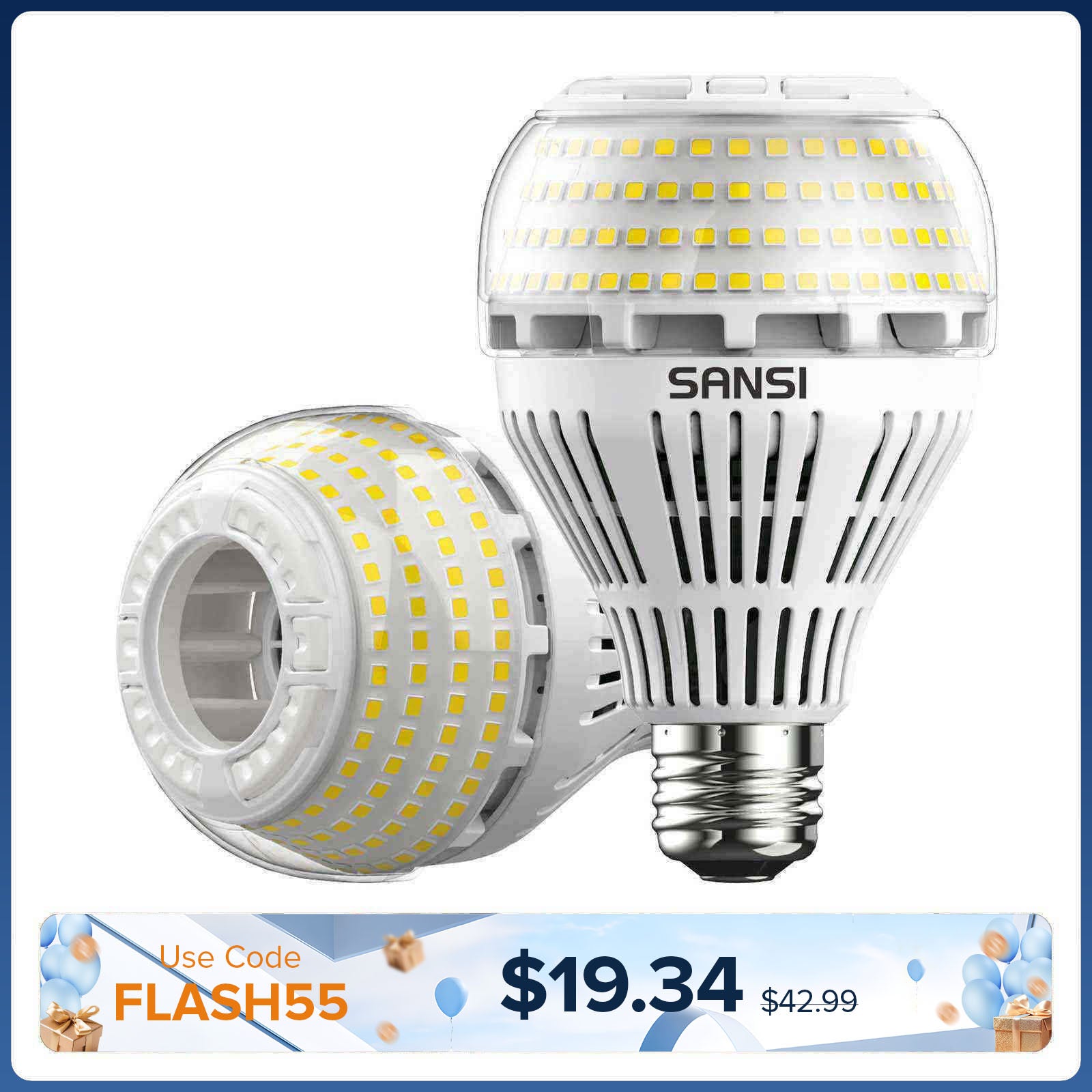 Ampoule LED A21 22W 3000K/5000K (UK UNIQUEMENT)
