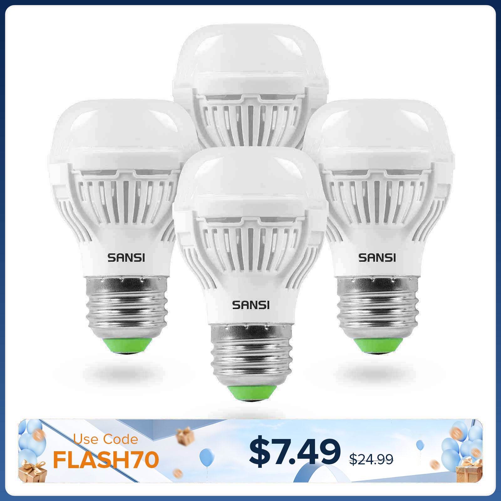 Ampoule LED A15 9W améliorée (US UNIQUEMENT)