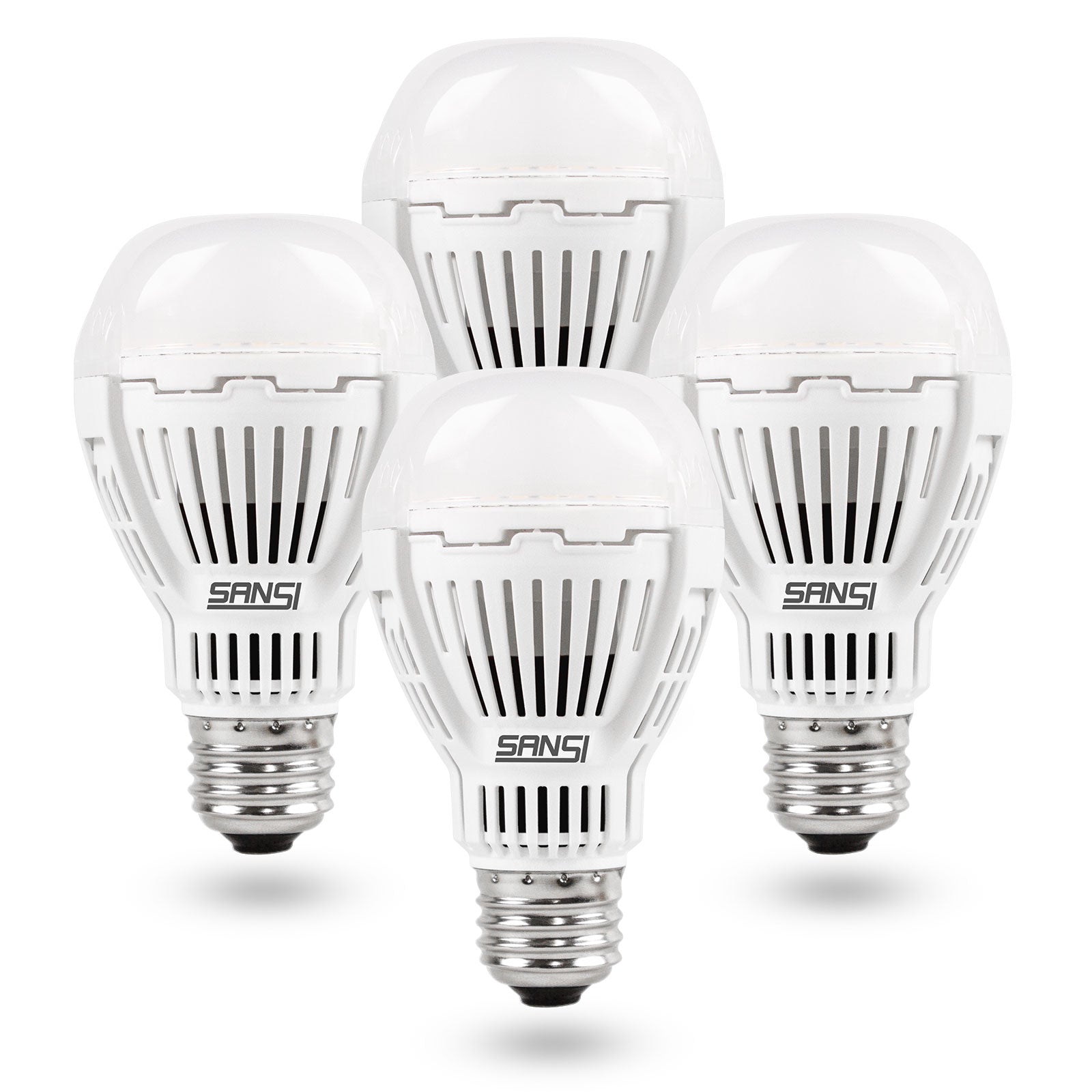 Tutor semafor forsvar A19 13W LED 3000K/5000K Light Bulb (4-Pack)