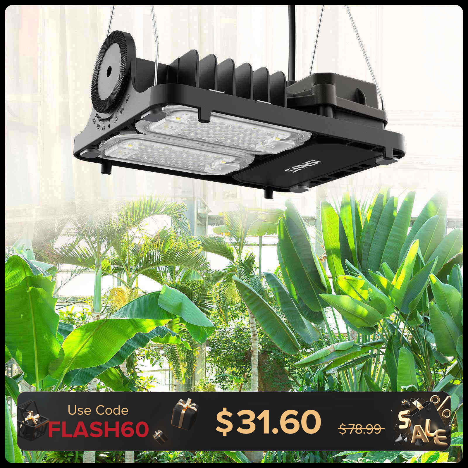 Dimmbares 70-W-LED-Wachstumslicht (NUR EU)