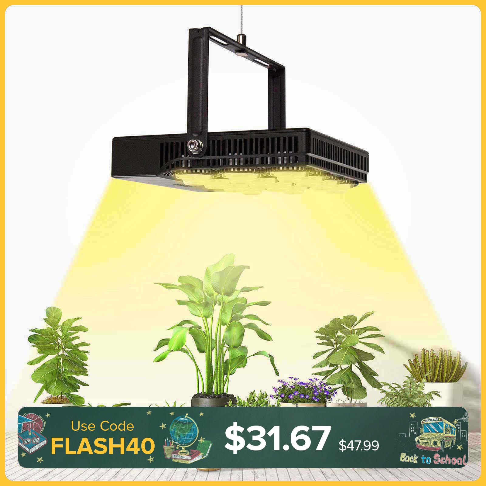 Lampada LED da coltivazione da 45 W (SOLO UE/Regno Unito)