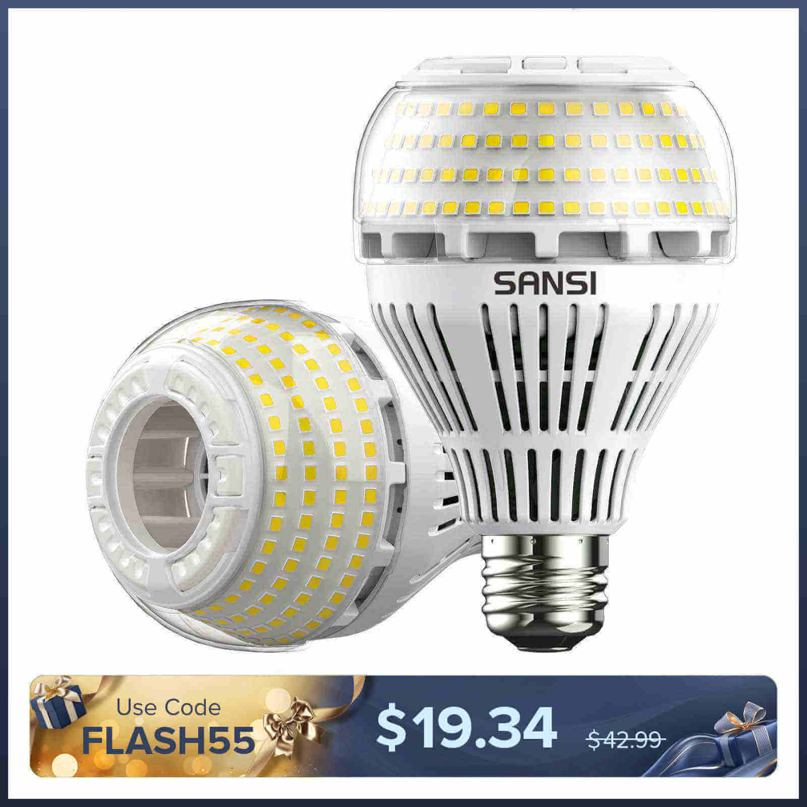 A21 22W LED 3000K/5000K Glühbirne