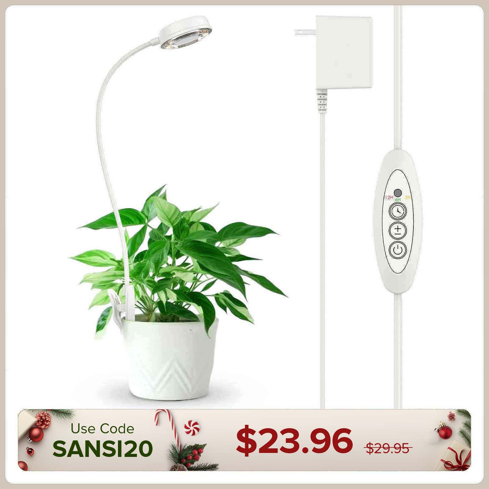 10W Pot Clip Led Grow Light