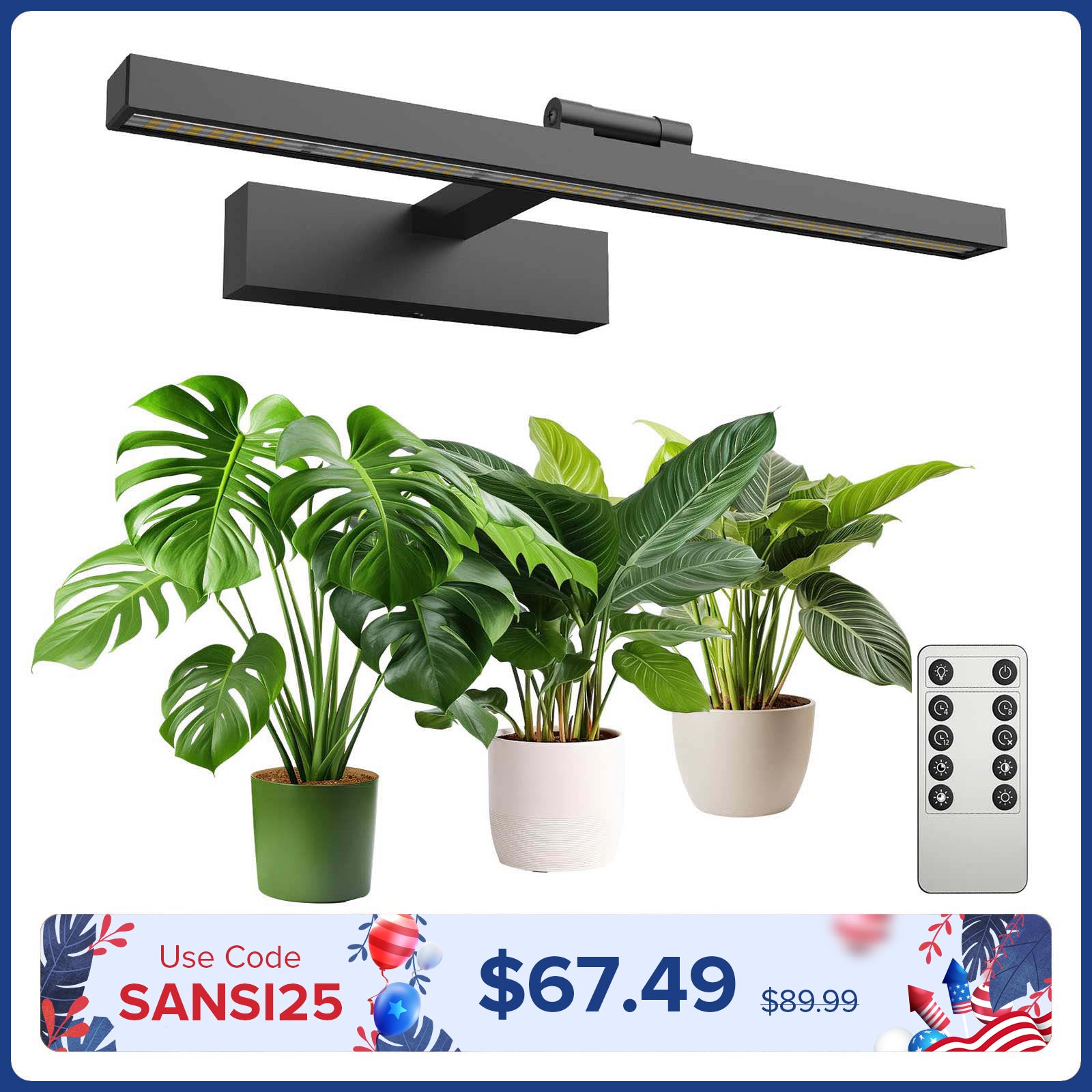 SANSI 35W Wall Mounted LED Grow Light