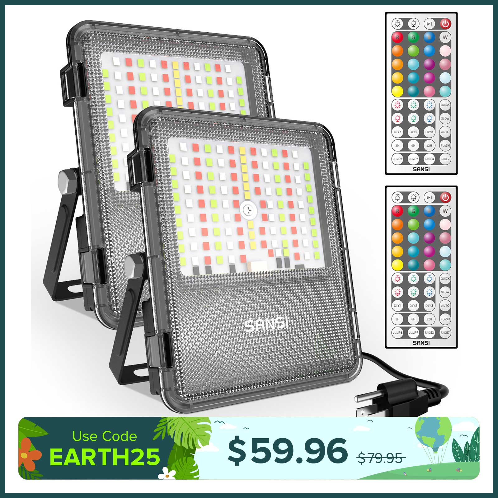 160 W RGB-LED-Flutlicht (NUR USA)