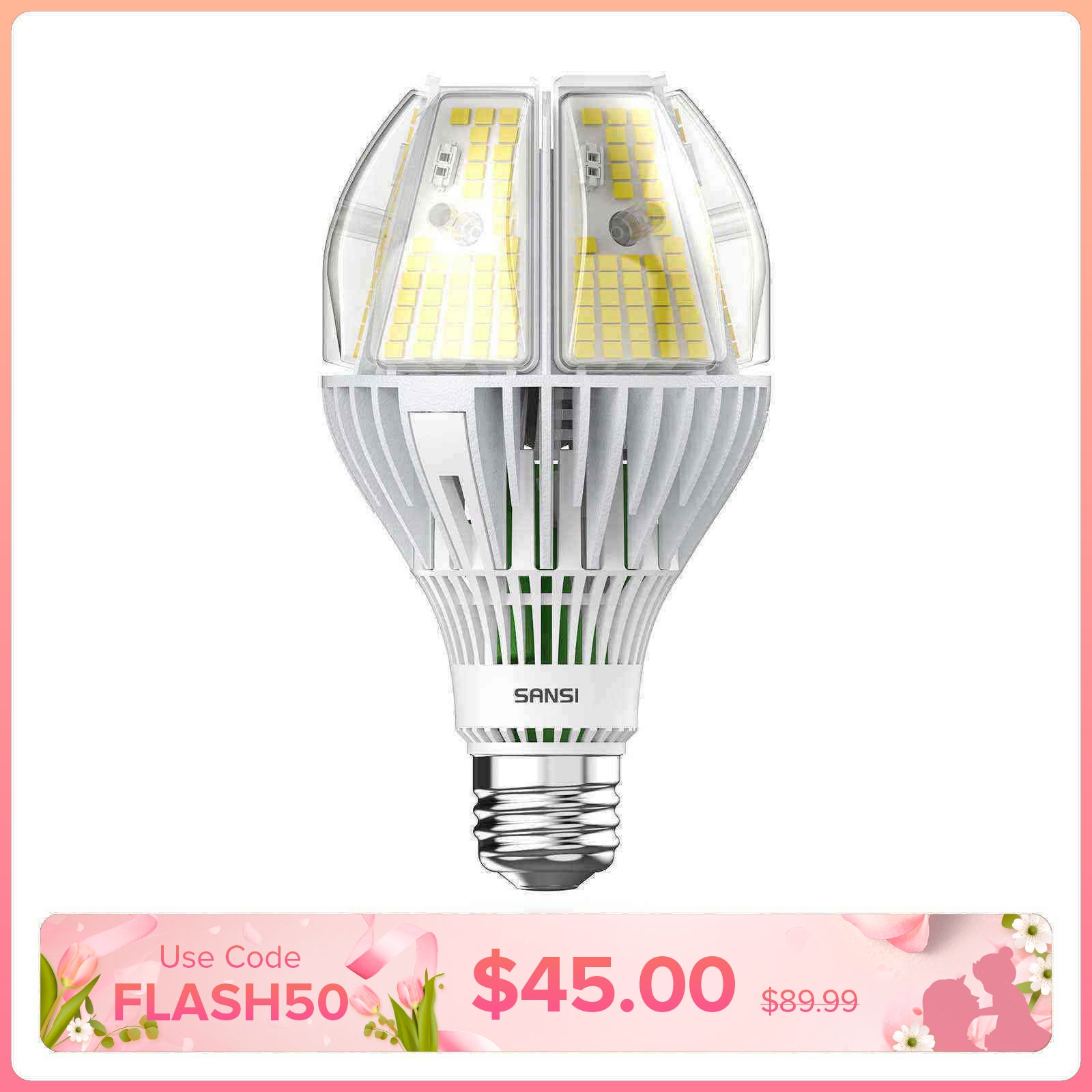 A21 65W LED 5000K Light Bulb (US/CA ONLY) – SANSI Lighting