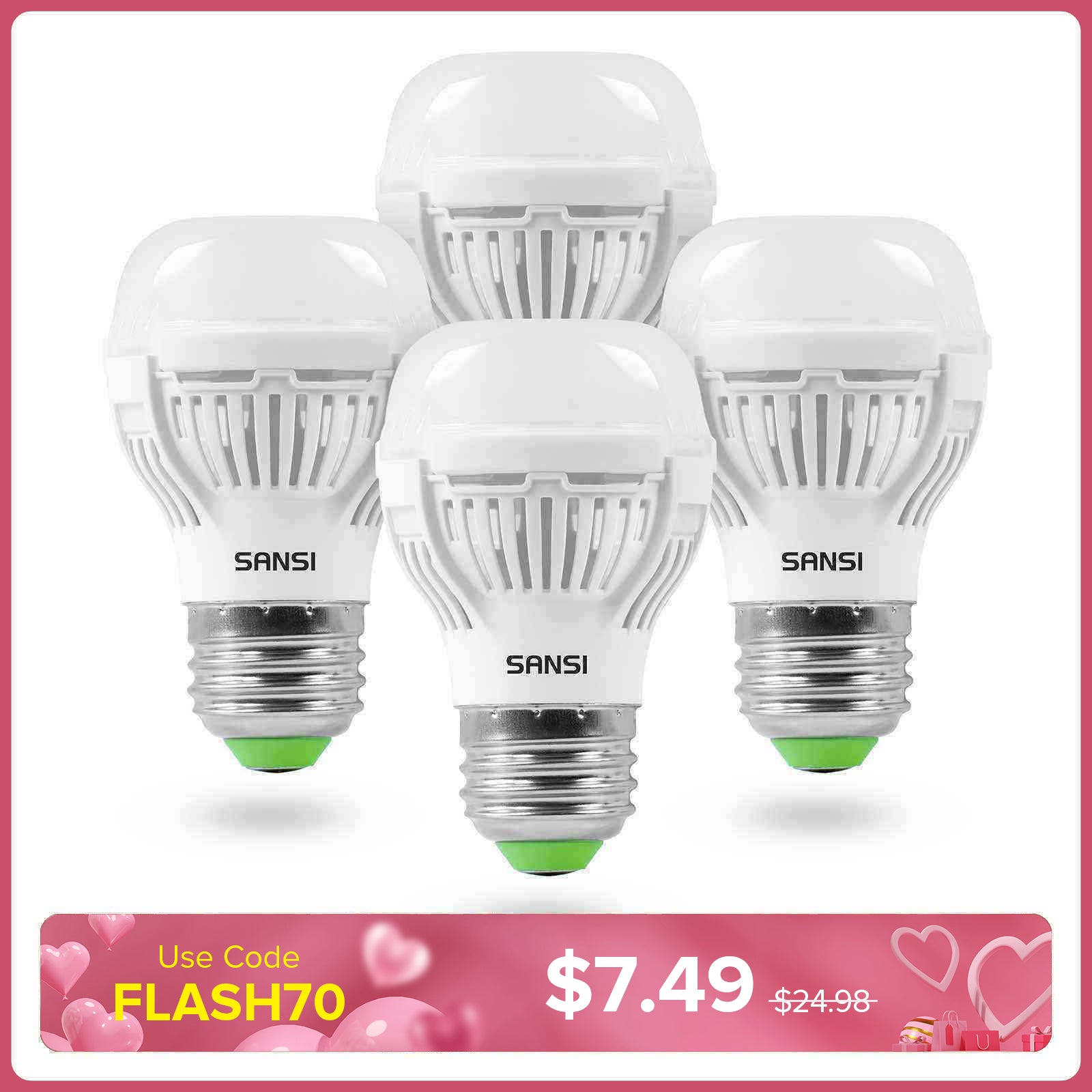 Upgraded A15 9W LED Light Bulb (US ONLY)
