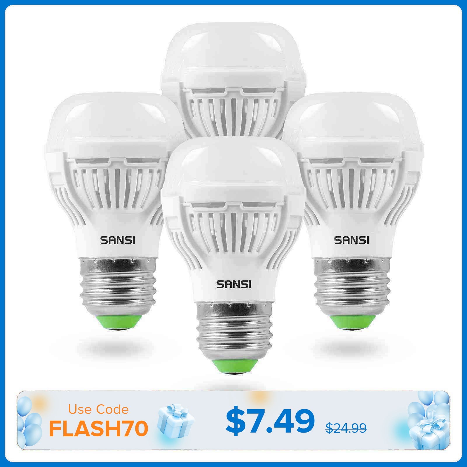 Upgraded A15 9W LED Light Bulb (US ONLY)