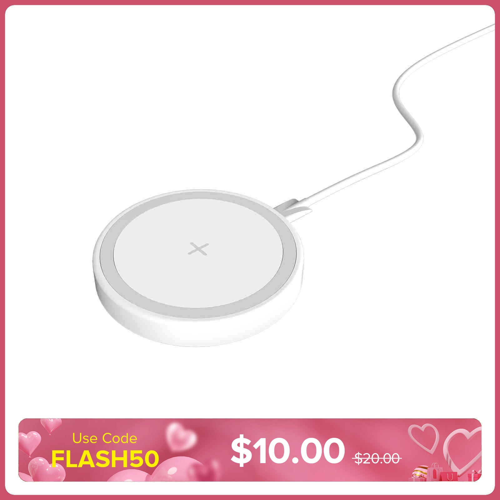 Wireless Charging RGB Color Changing Mood Light (US ONLY)