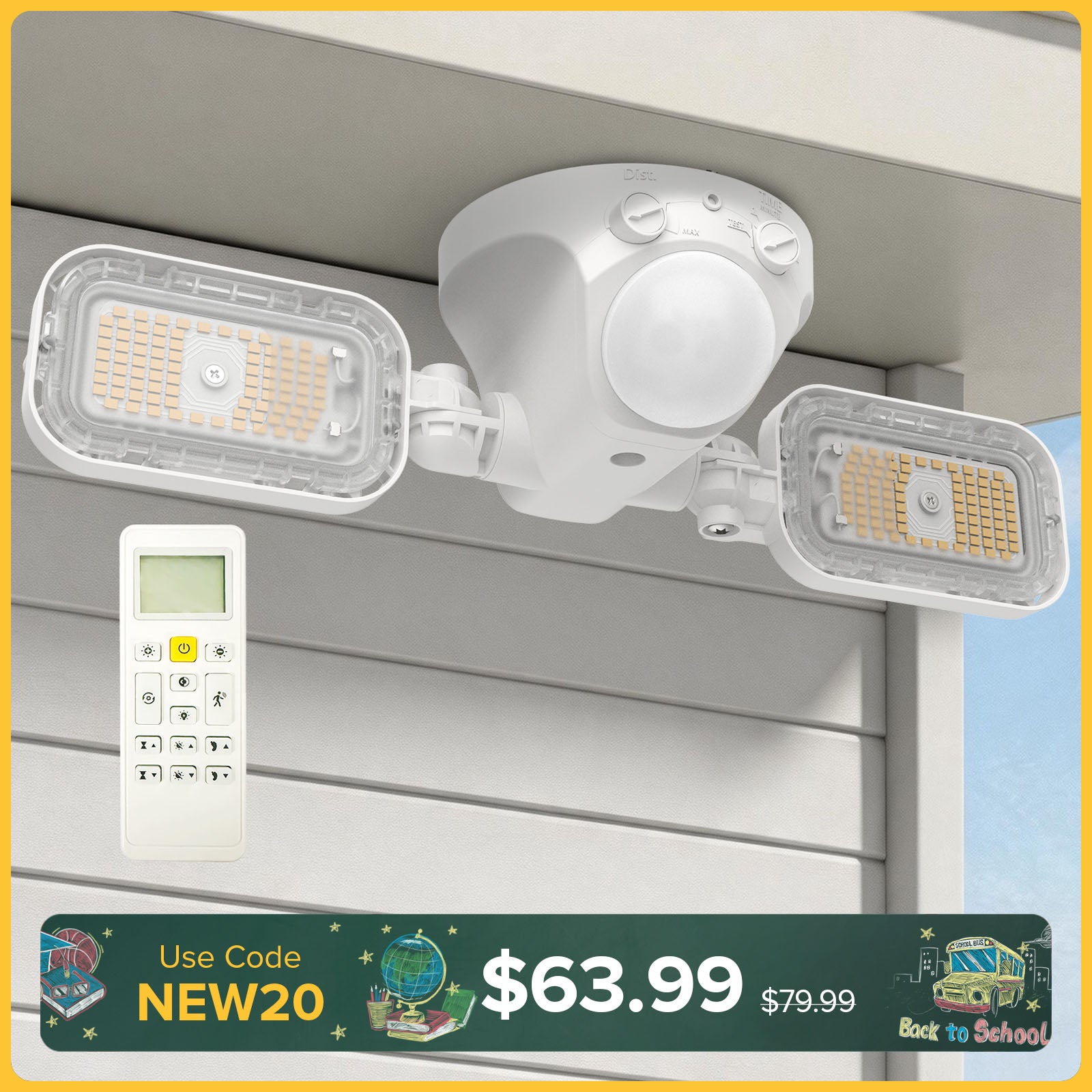 SANSI 70W LED Security Light (Motion Sensor)