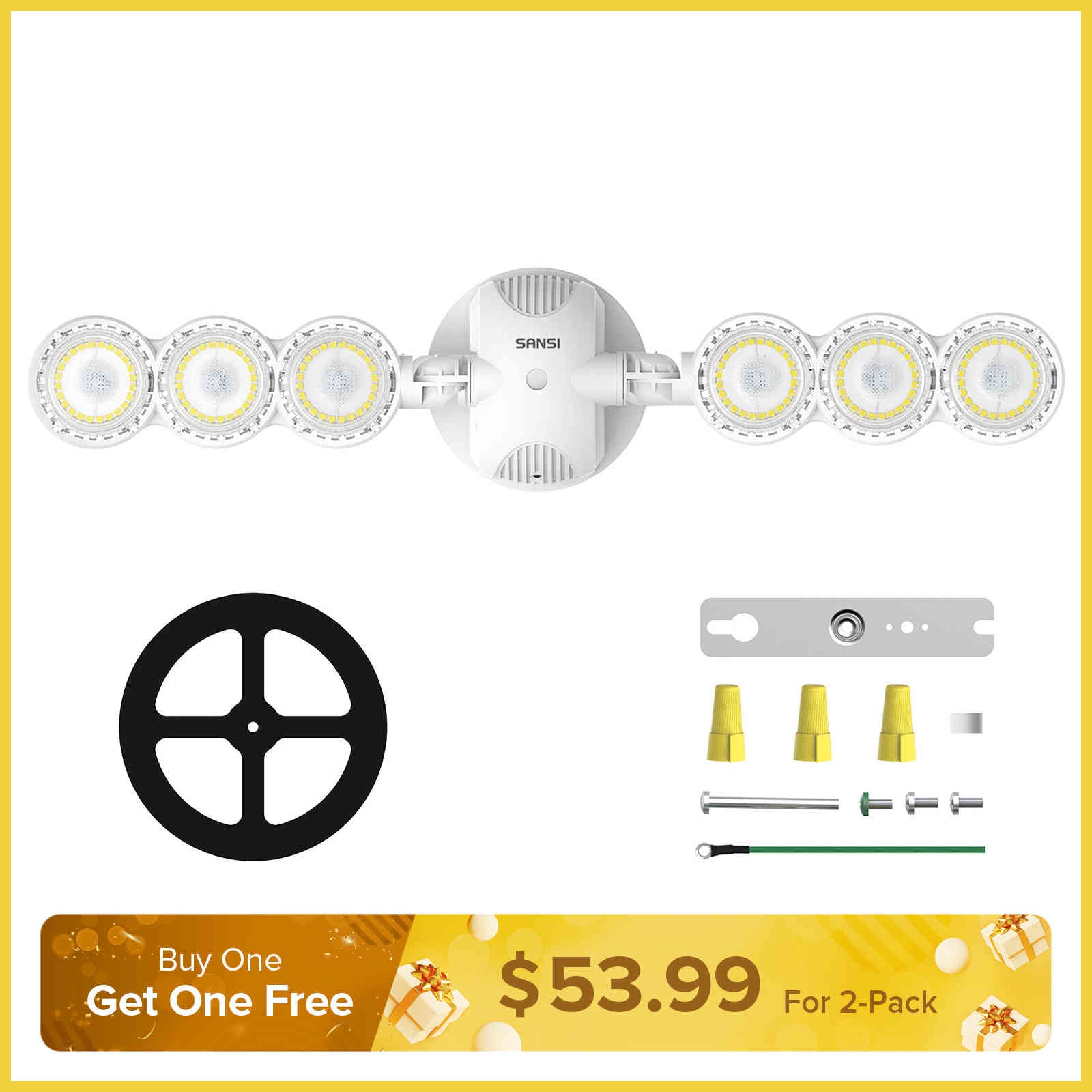 45W LED Security Light (Dusk to Dawn)(US ONLY)