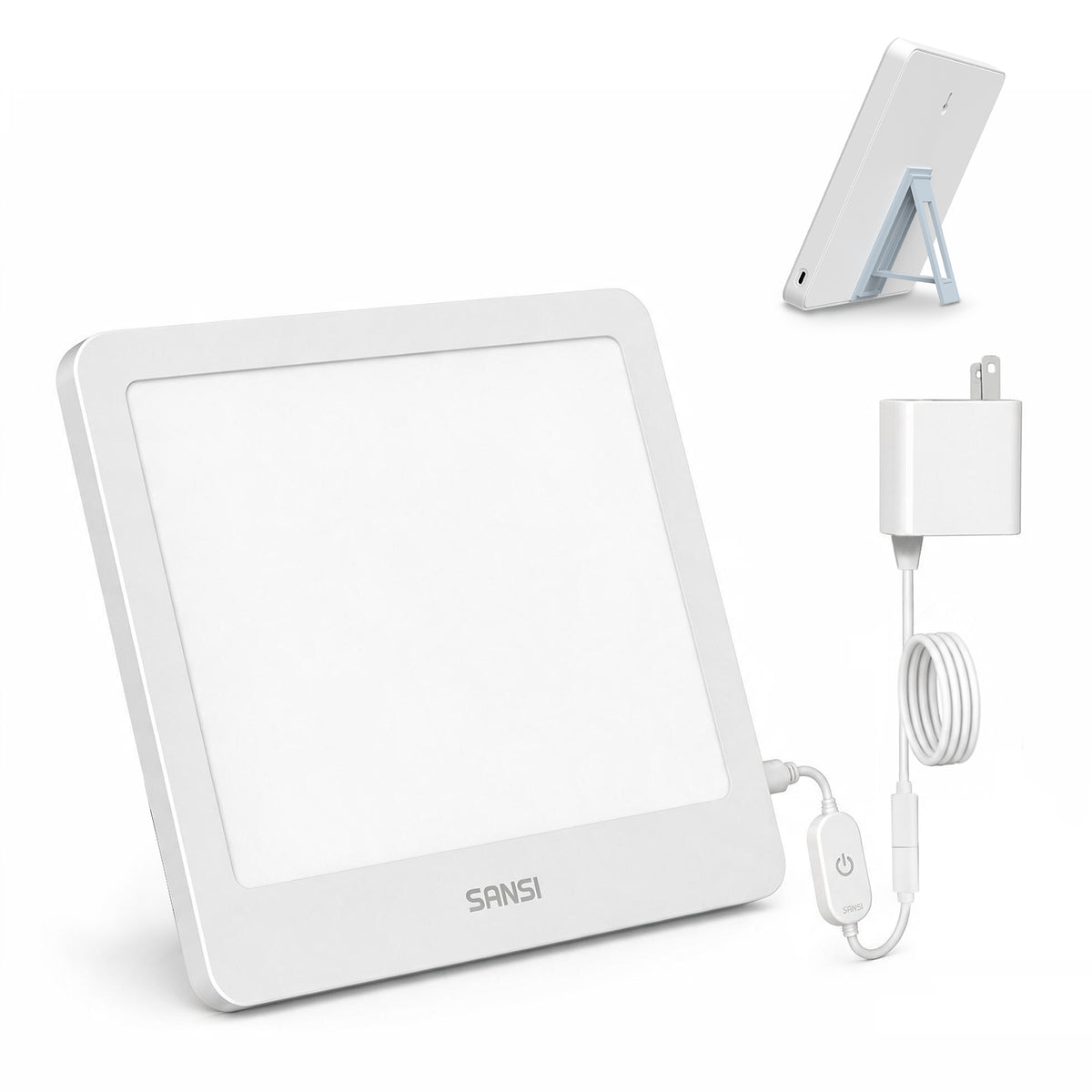 SANSI 20W LED Daylight Panel Therapy Lamp for Desktop