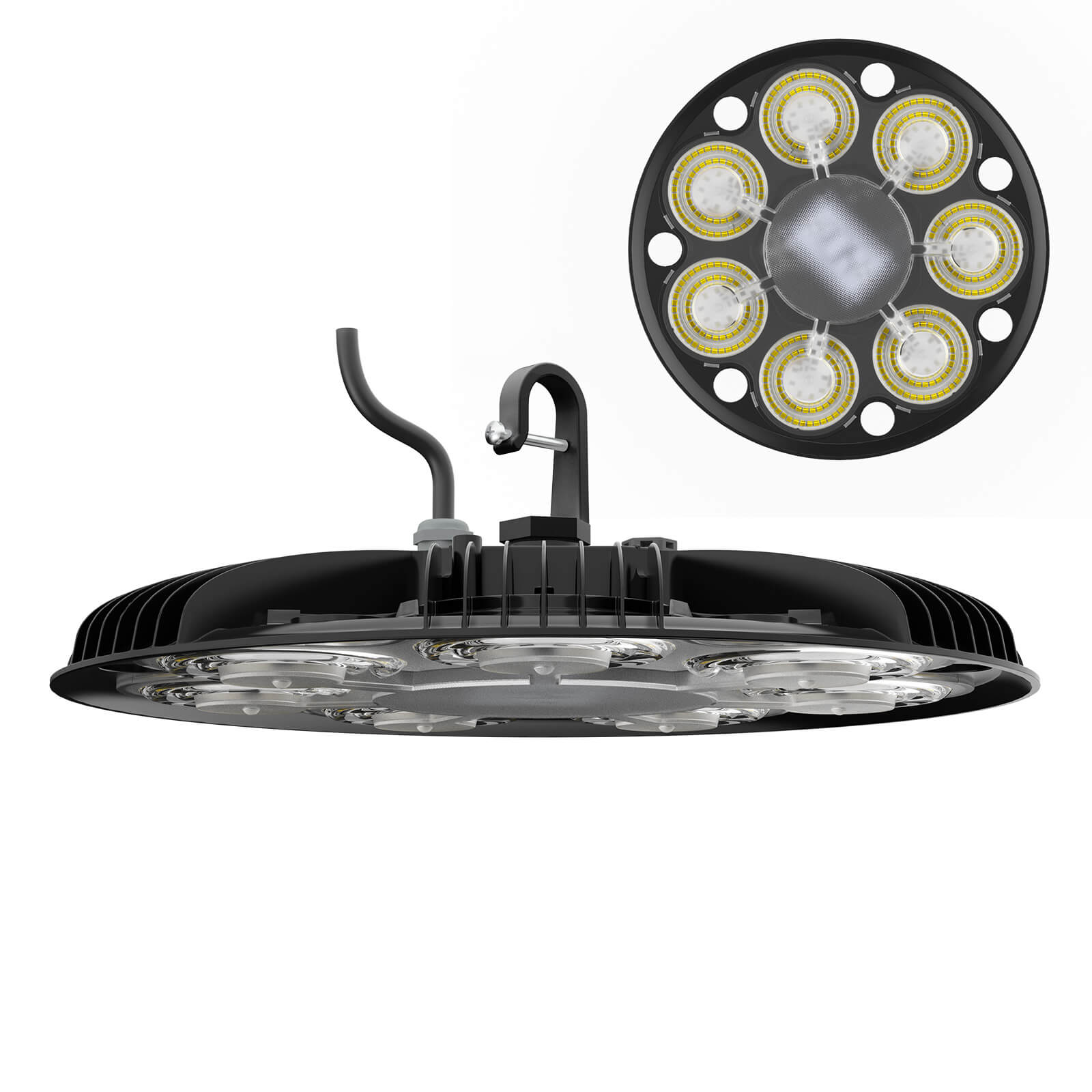 SANSI 200W LED High Bay Shop Light.