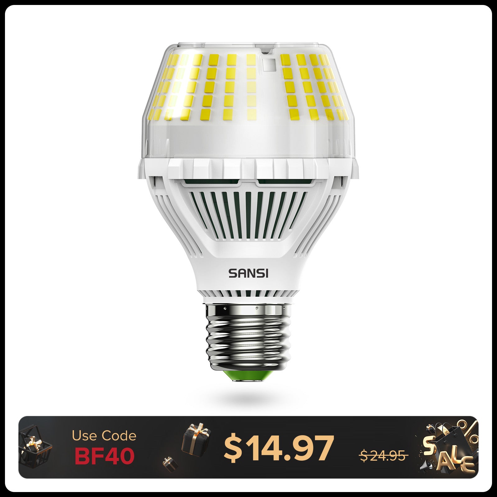 Verbesserte dimmbare A19 17W LED 3000K/5000K Glühbirne (NUR USA)