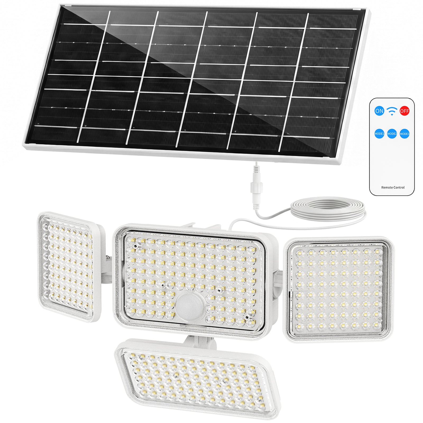 SANSI 12W LED Solar Security Light (Motion Sensor)
