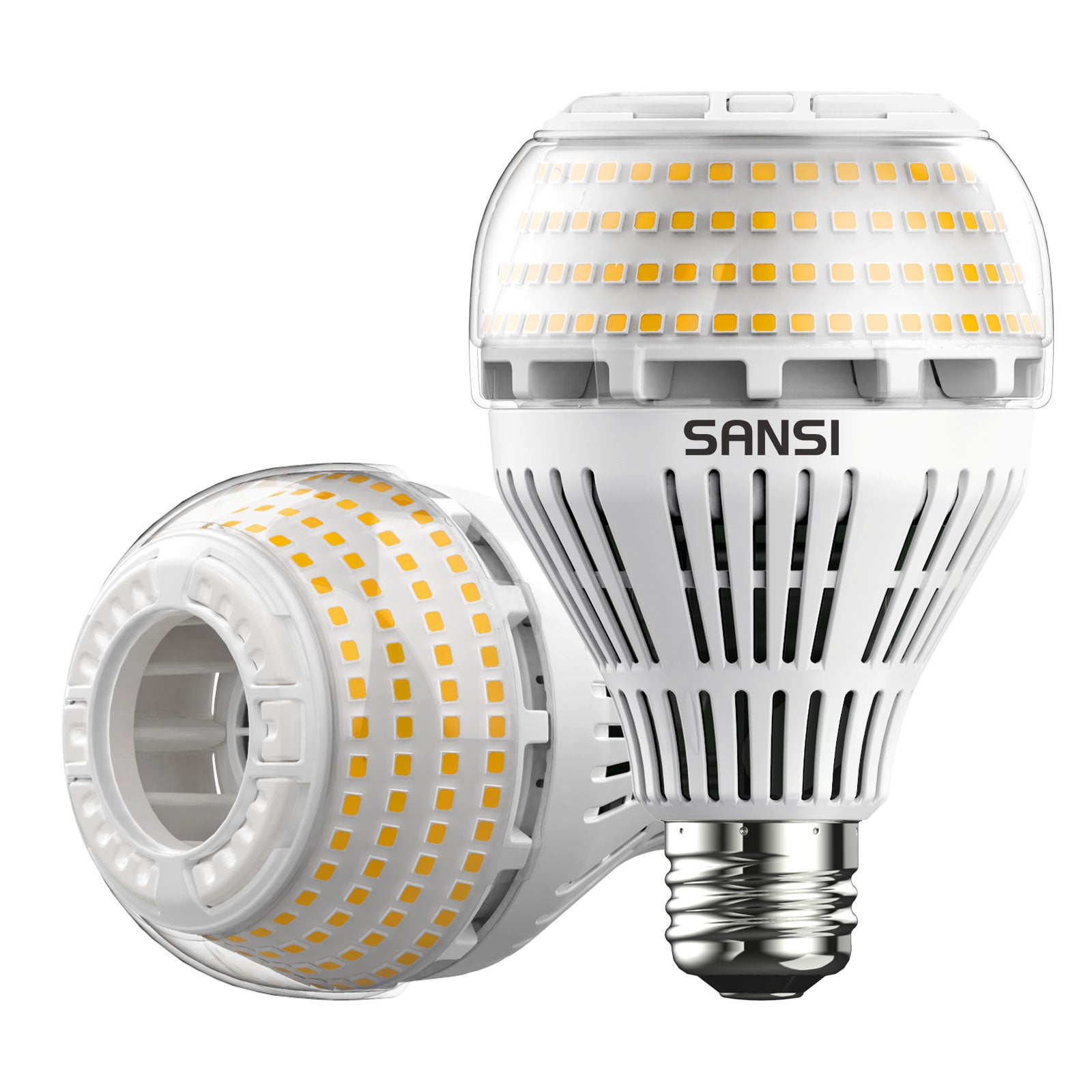 A21 22W LED 3000K Light Bulb(2-pack)