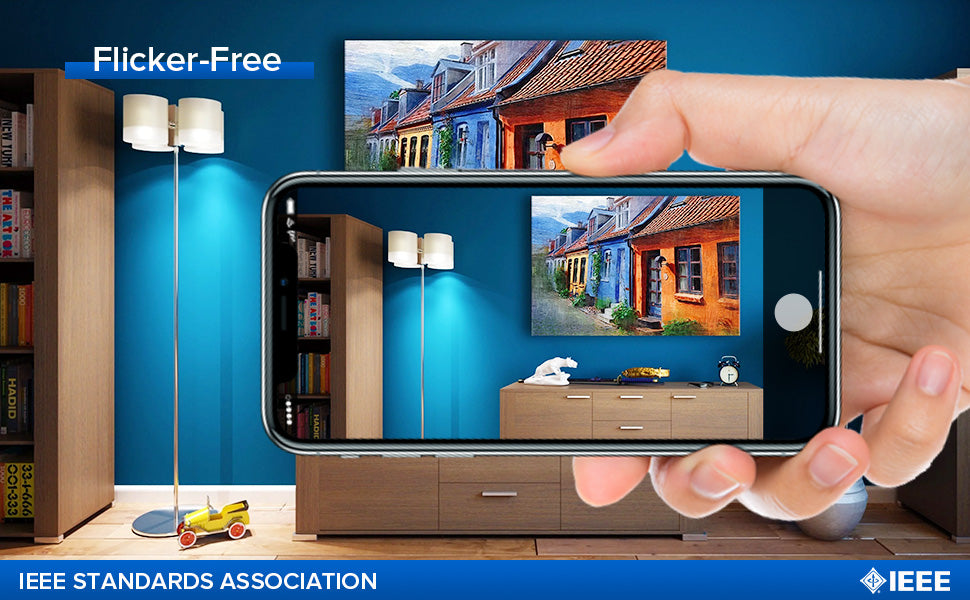 SANSI led light bulb is flicker free