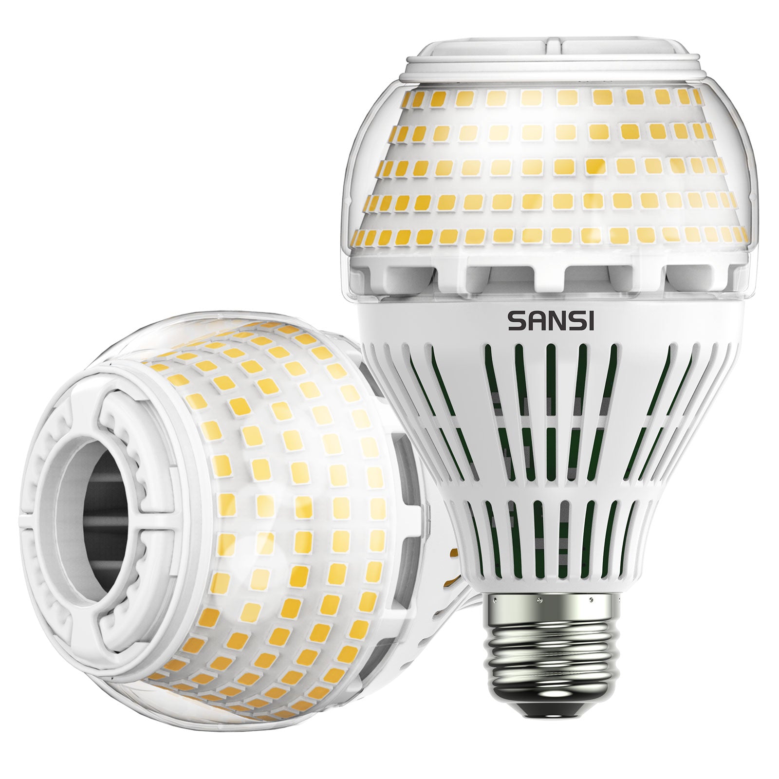 A21 27W LED 5000K Light Bulb(2-pack)