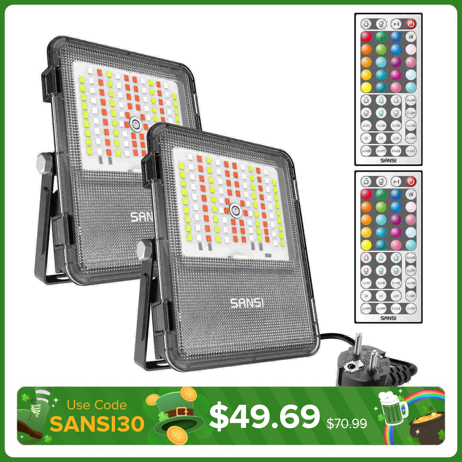20W RGB LED Flood Light (EU ONLY)