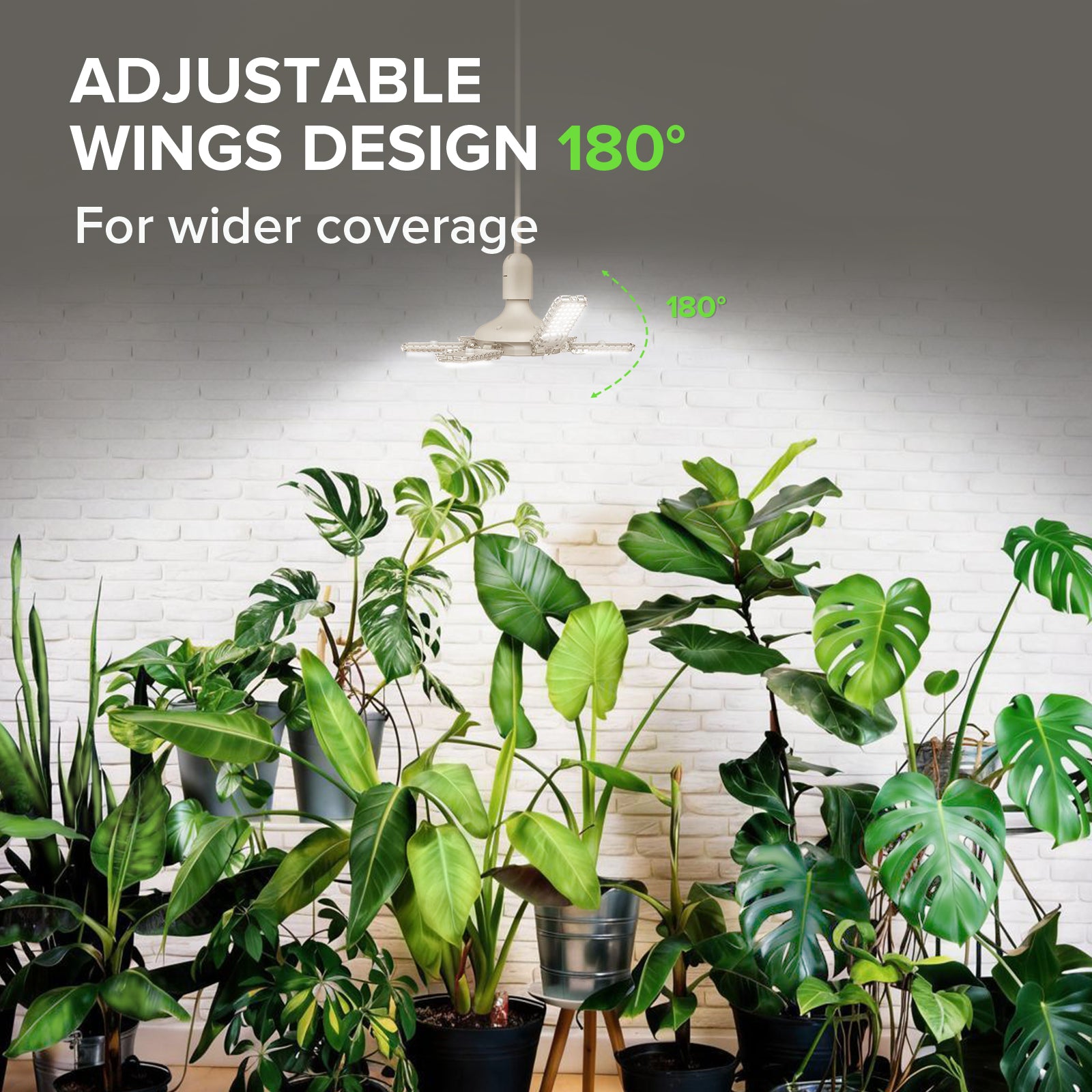 SANSI 60W Panel LED Grow Light (US ONLY)