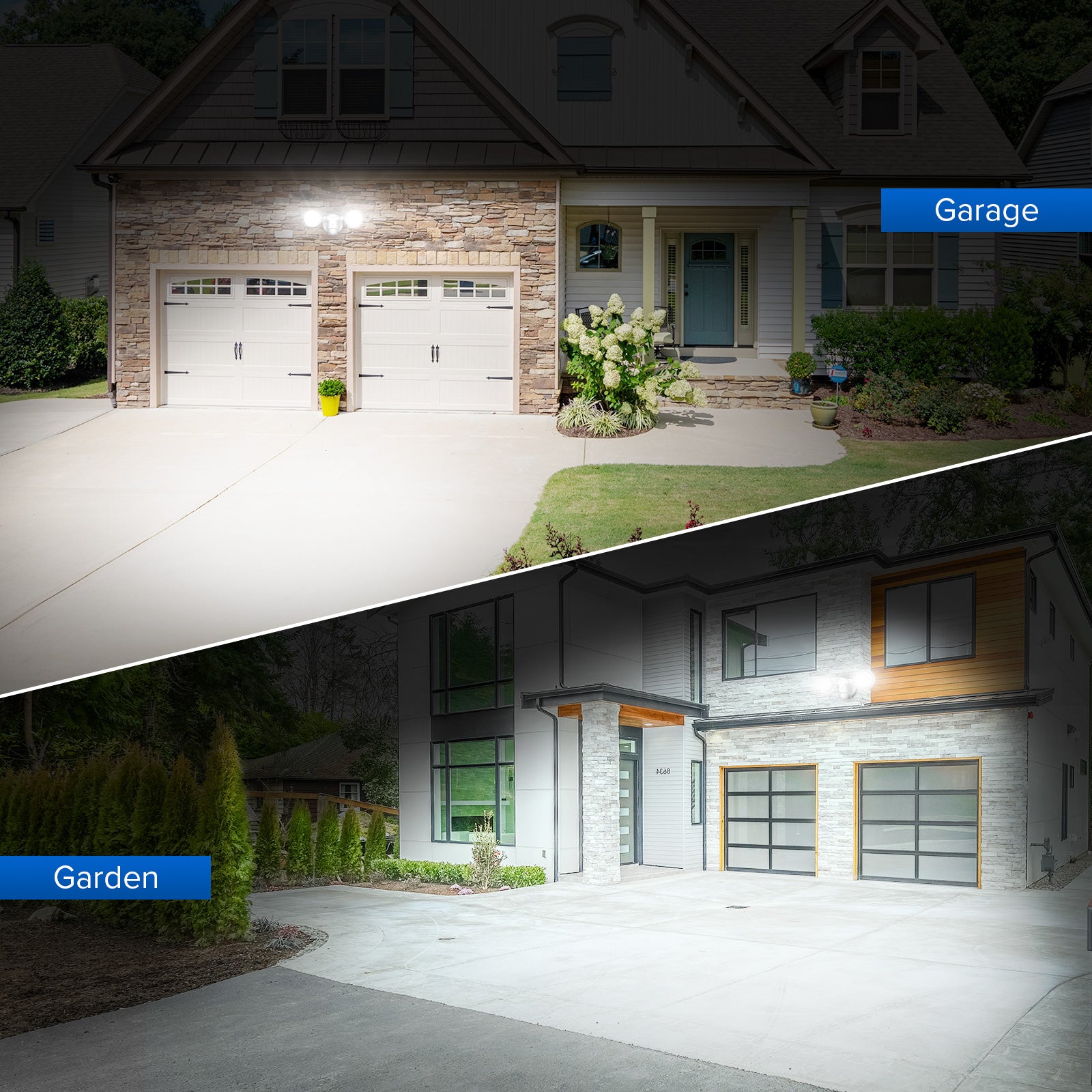 Upgraded 30W LED Security Light (Motion Sensor) is suitable for garage and garden